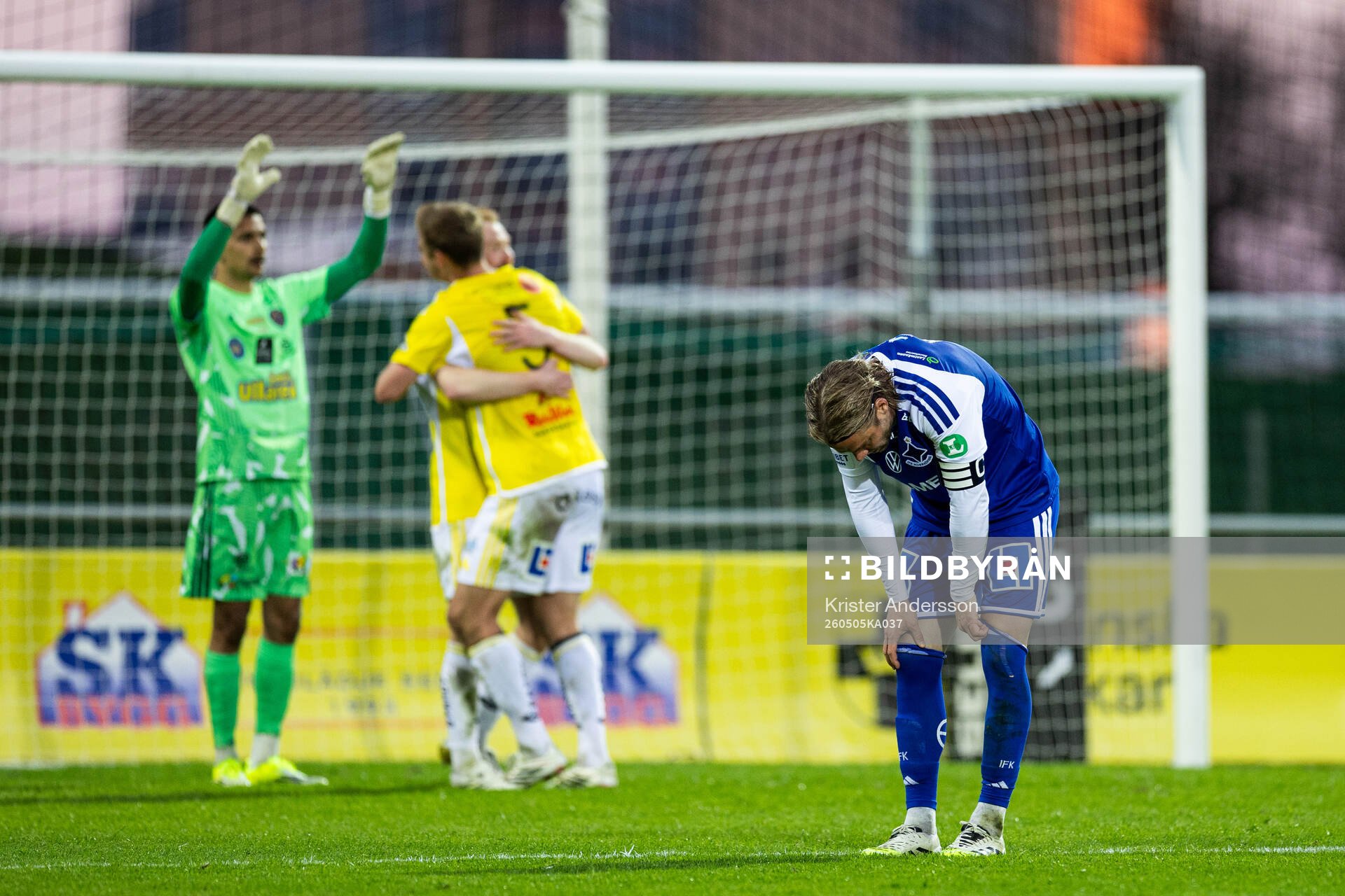 IFK Norrköpings Christoffer Nyman deppar