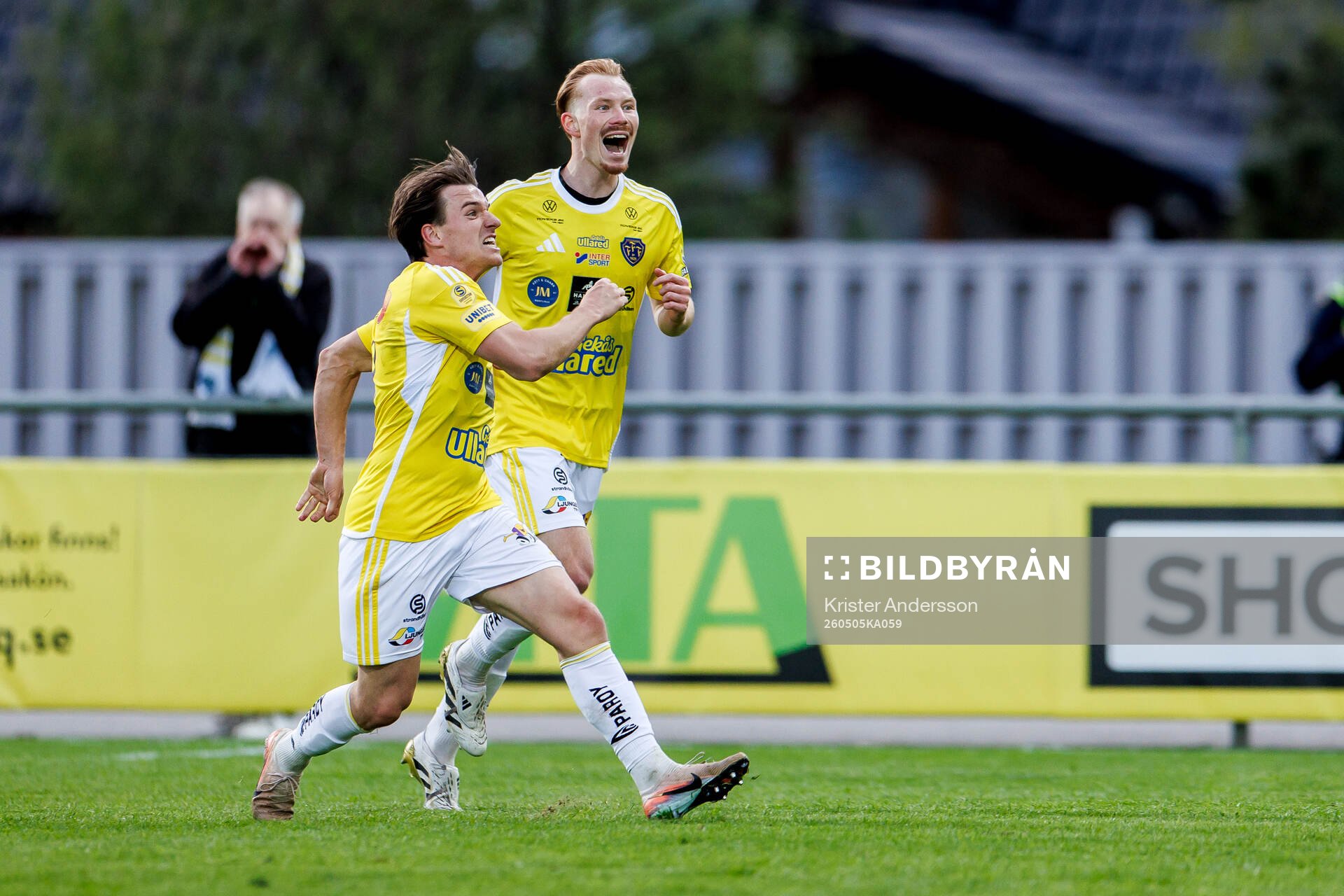 Falkenbergs Oskar Lindberg jublar