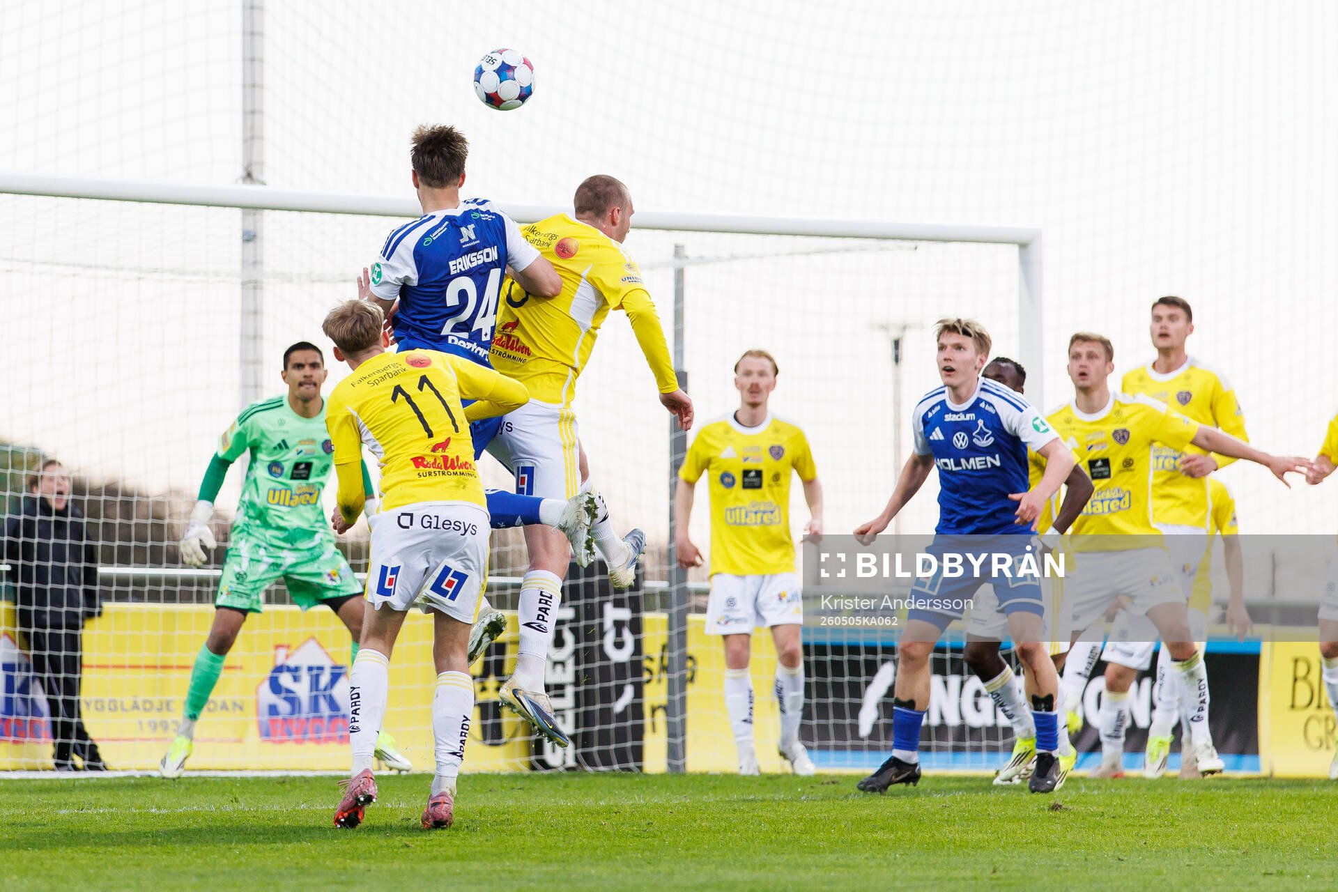 IFK Norrköpings Anton Eriksson och Falkenbergs Nils