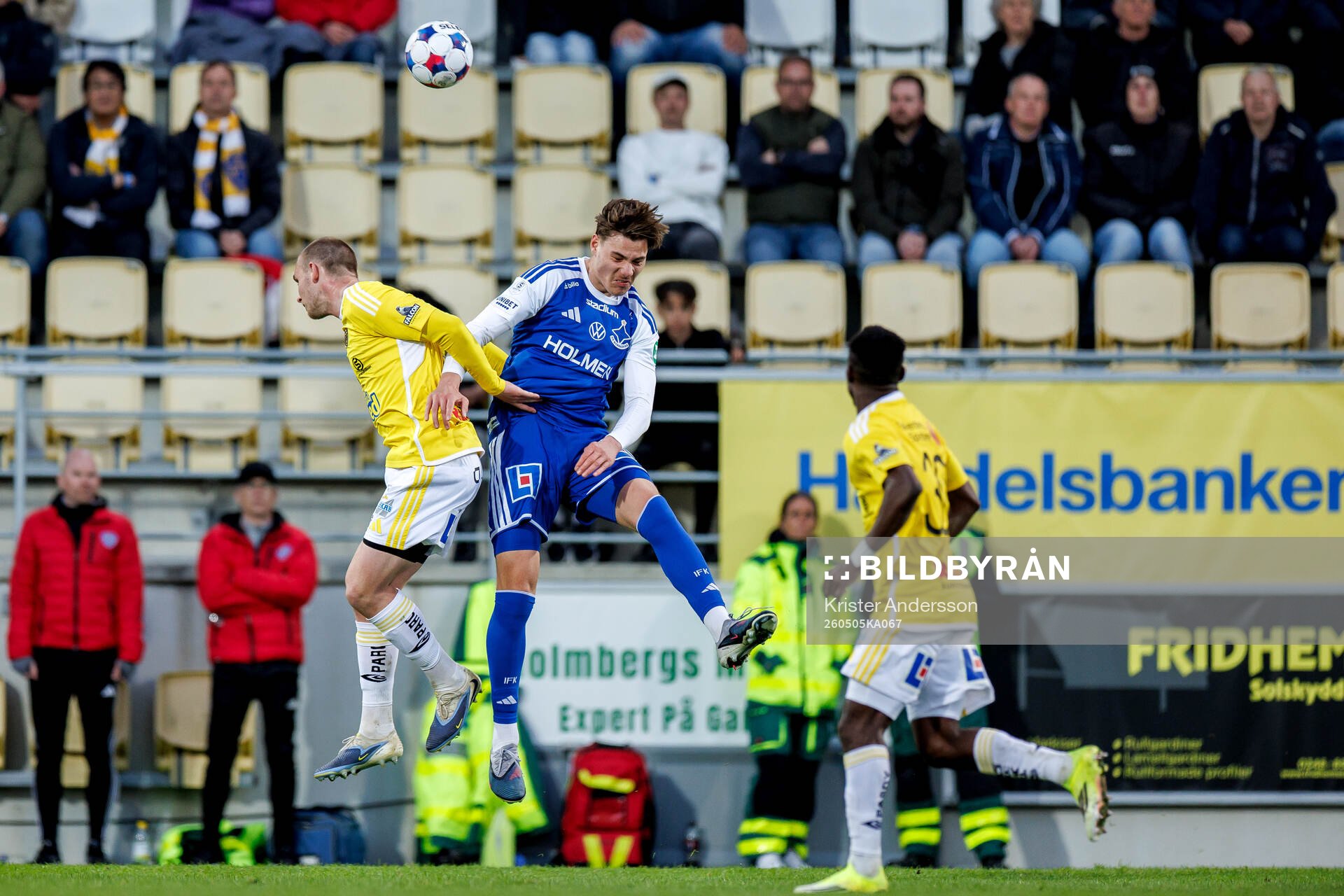 Falkenbergs Nils Bertilsson och IFK Norrköpings Albert