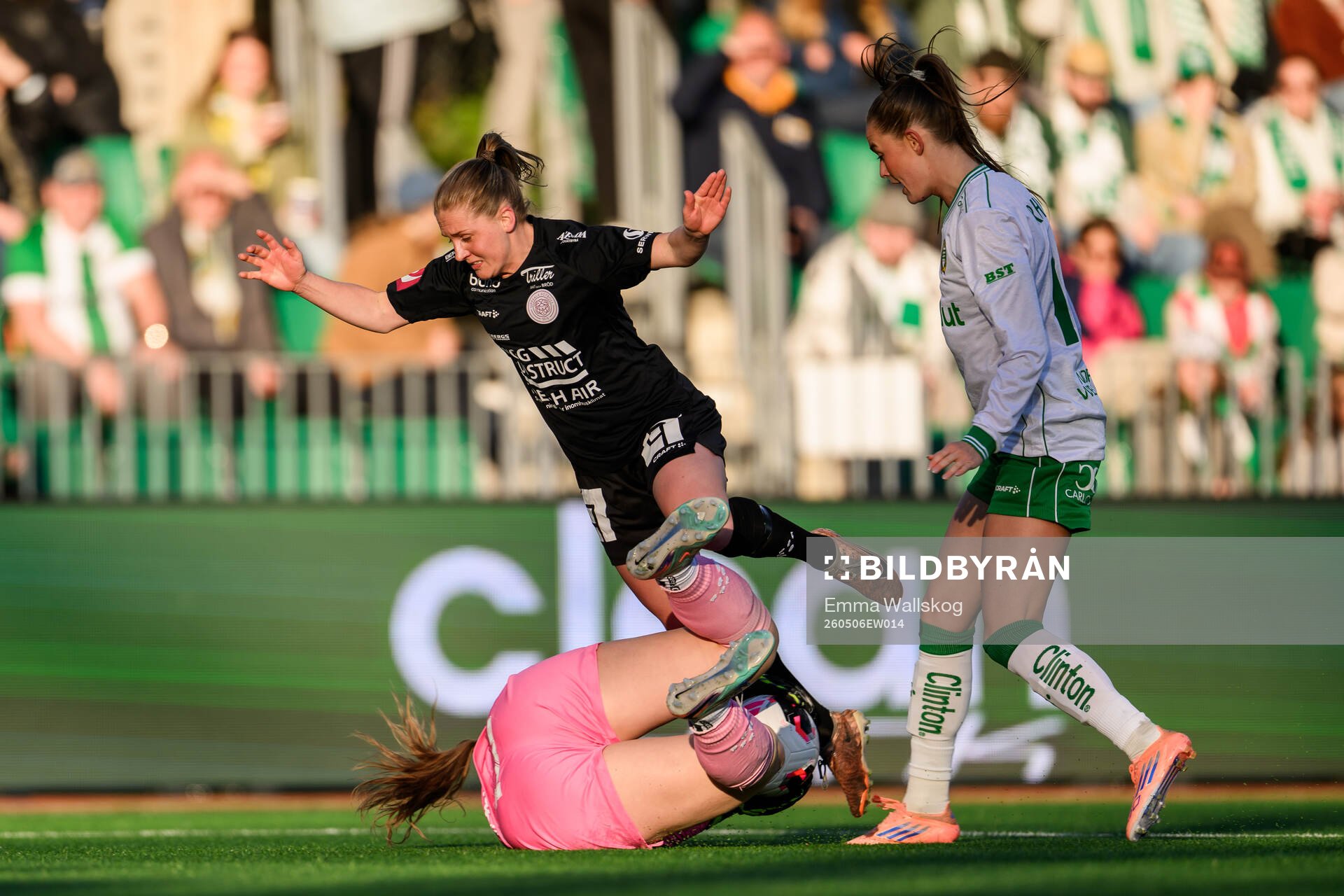 IK Uppsalas målvakt Matilda Mari Karoliina Nurmi och Ebba