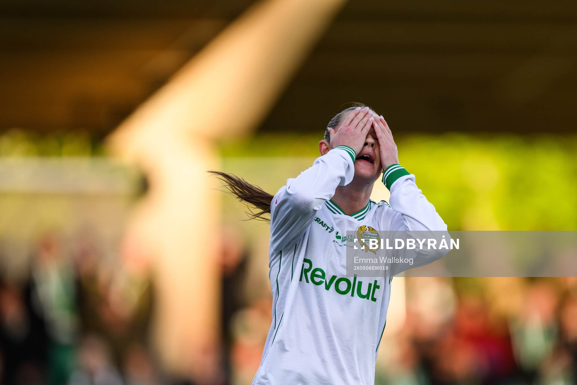 Hammarbys Svea Rehnberg deppar