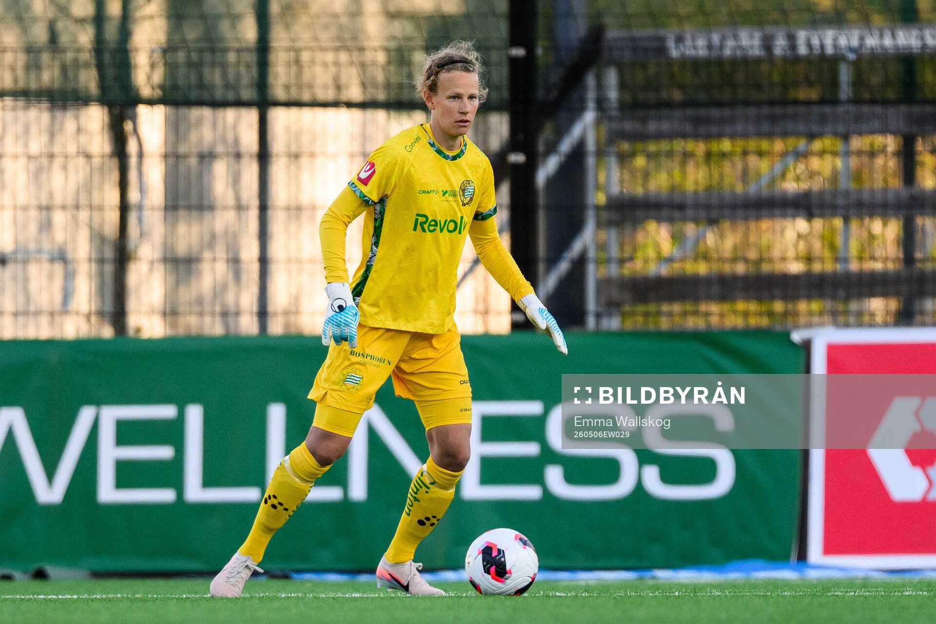 Hammarbys målvakt Cajsa Andersson