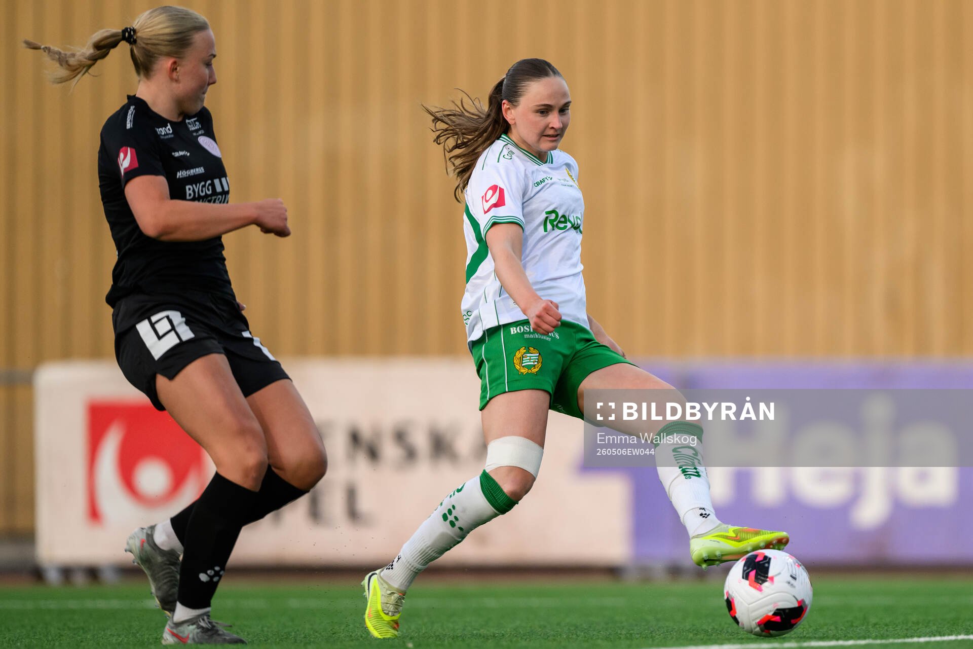 IK Uppsalas Thindra Mattsson och Hammarbys Vilde Hasund