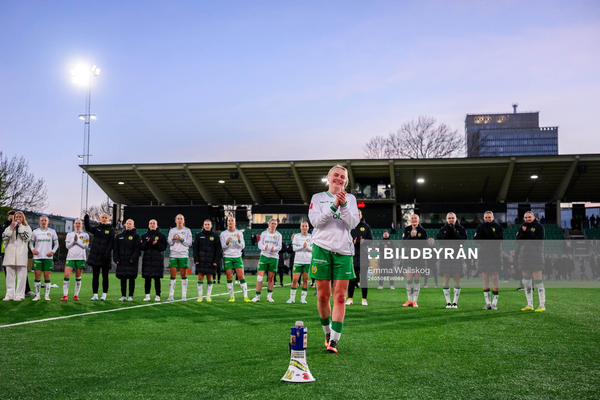 Hammarbys Mari Nyhagen jublar
