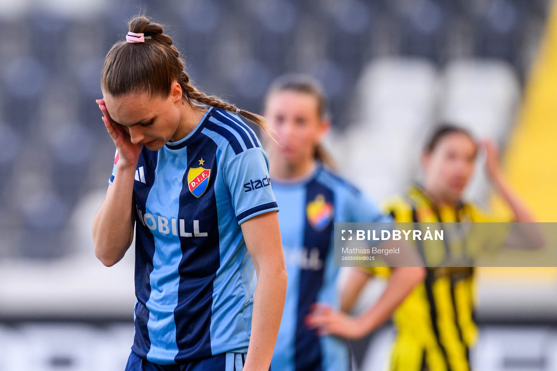 Djurgårdens Selma Larsen Svendsen deppar