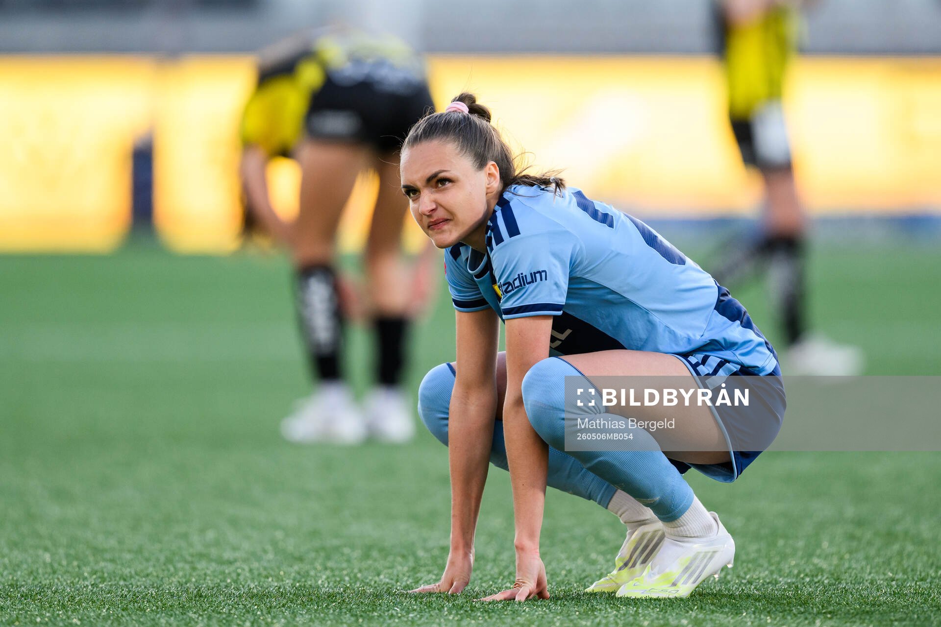 Djurgårdens Selma Larsen Svendsen deppar
