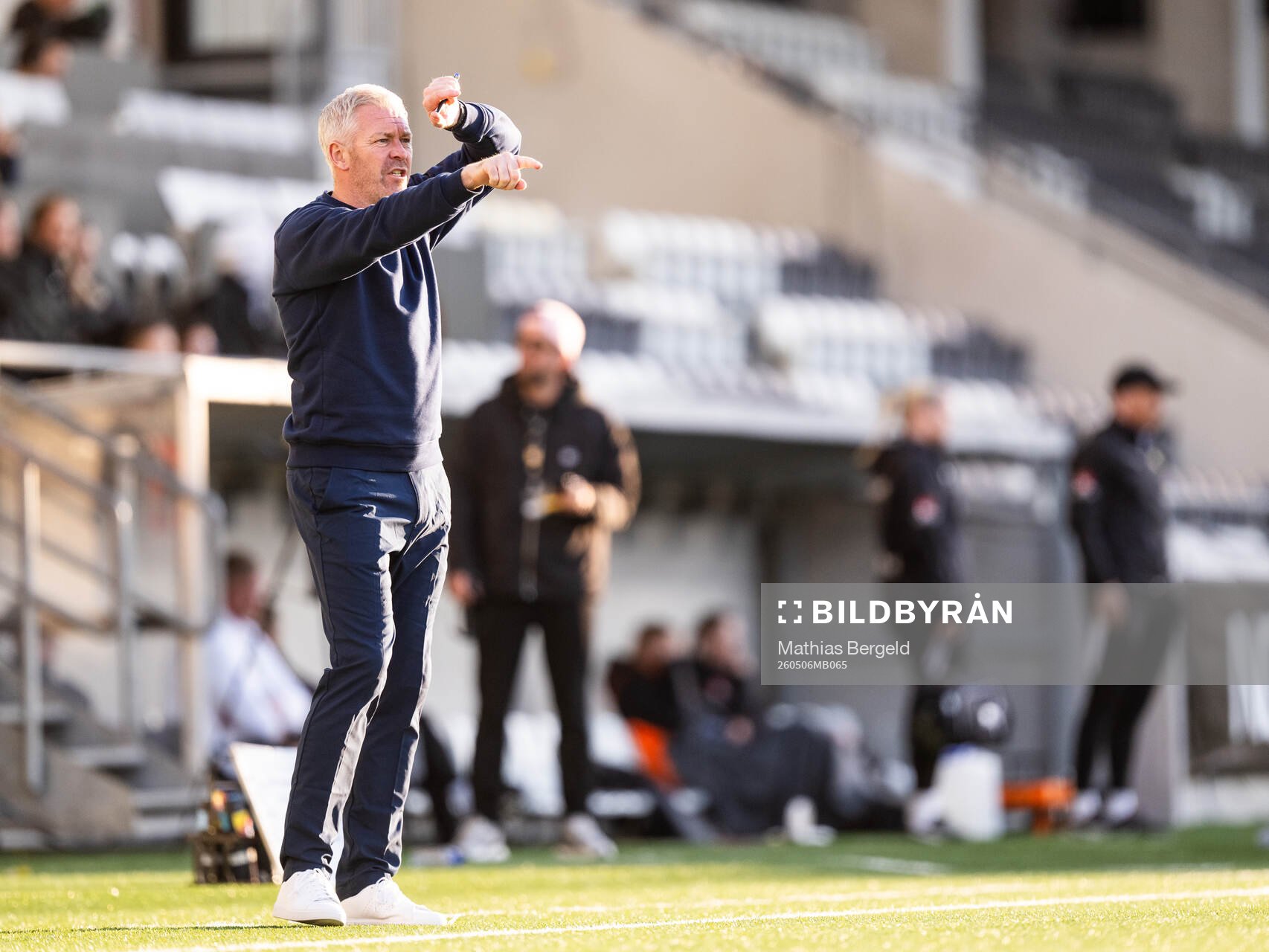 Djurgårdens tränare Willie Kirk