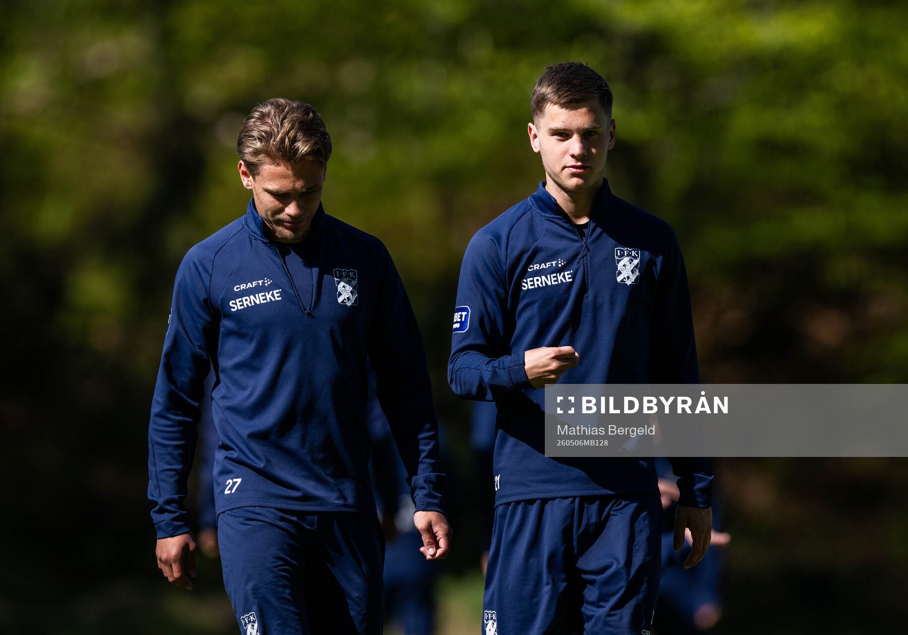 Alfons Borén och Leo Radakovic