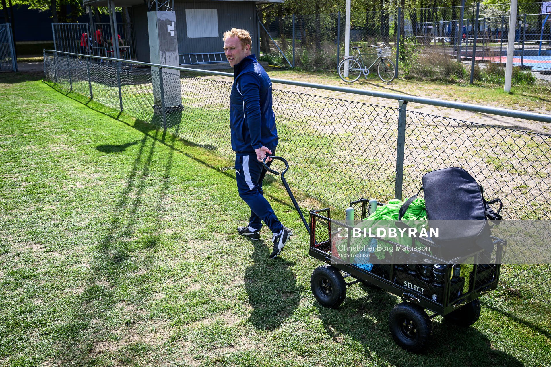 Helsingborgs tränare Stevie Grieve