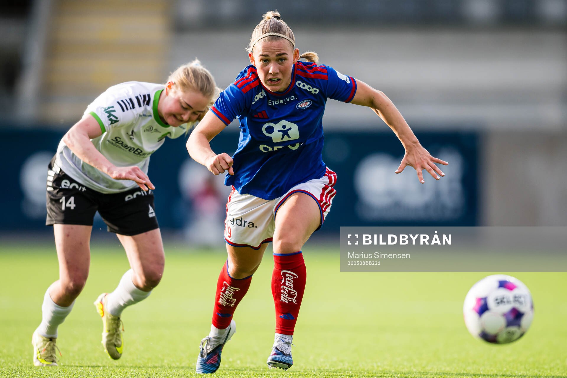 Sædis Run Heidarsdottir of Vålerenga