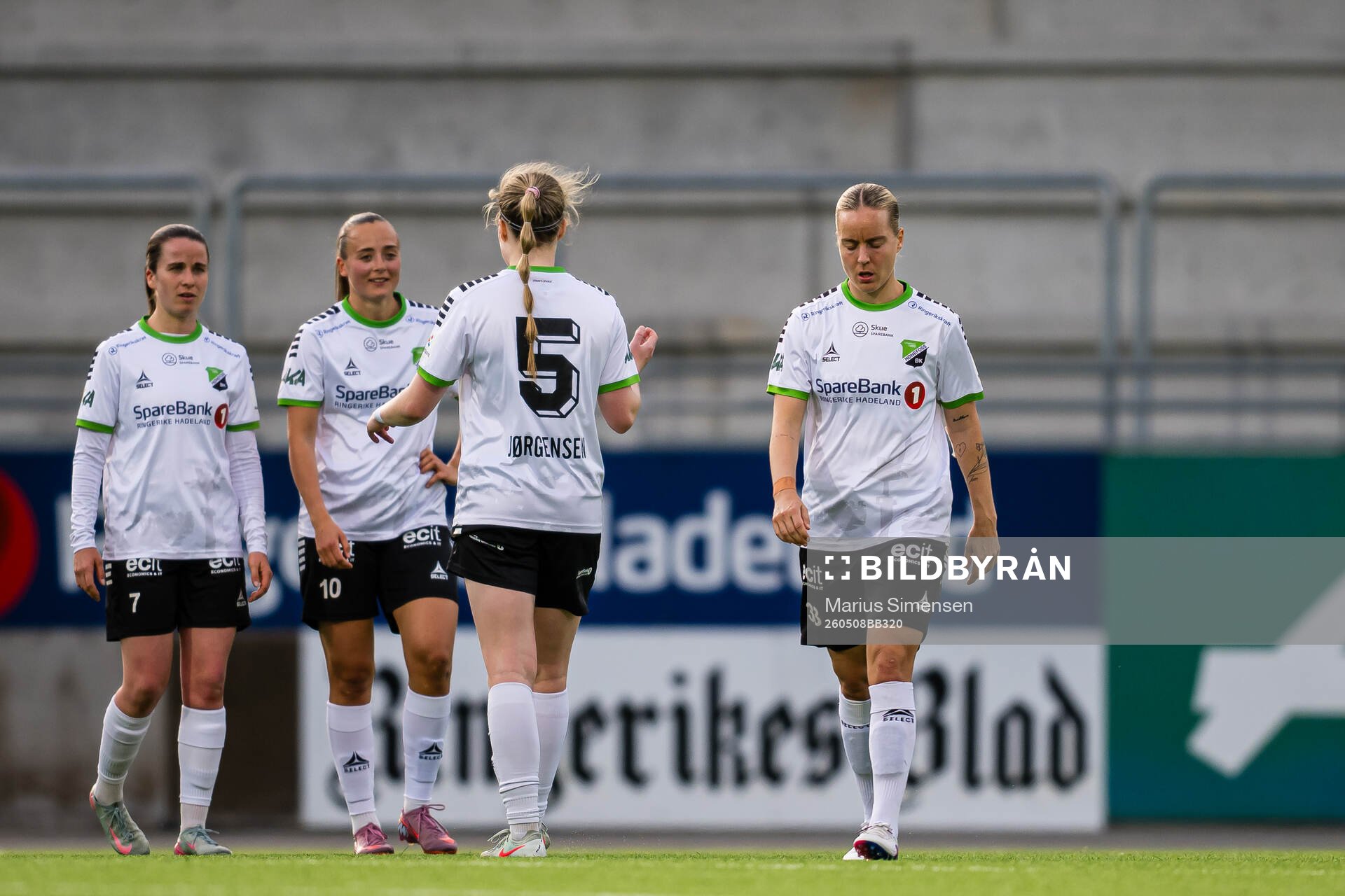 Fanny Alice Tess Lång of Hønefoss looks dejected