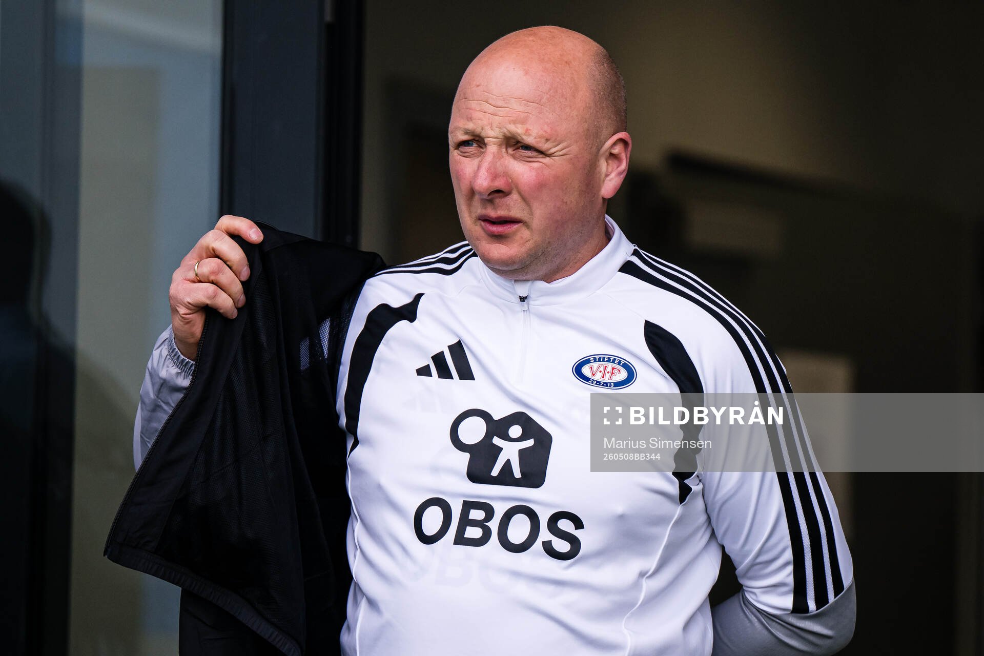 Head coach Nils Lexerød of Vålerenga