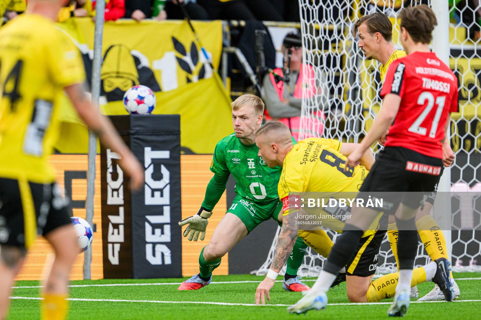 Elfsborgs målvakt Isak Pettersson