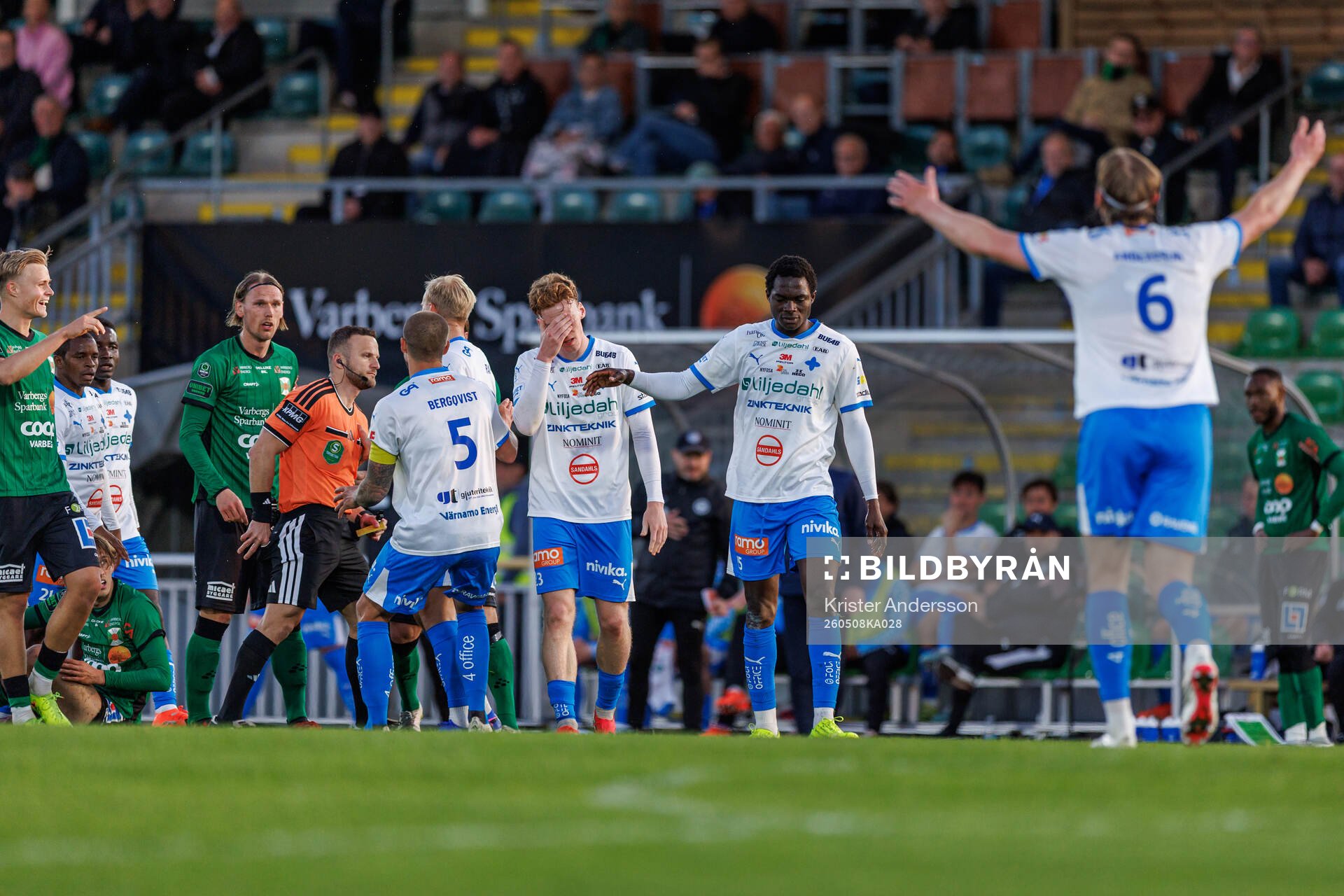 IFK Värnamos Souleymane Coulibaly deppar