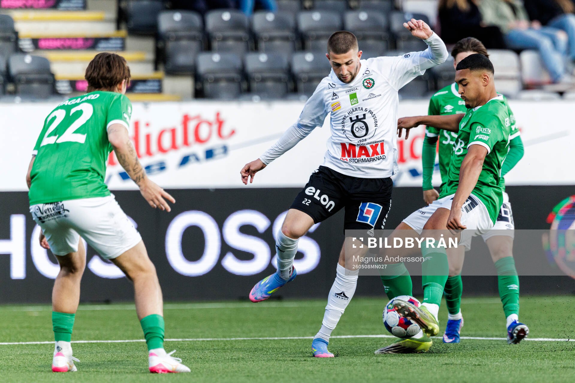 Örebros Giuseppe Bovalina och Brages Gideon Granström