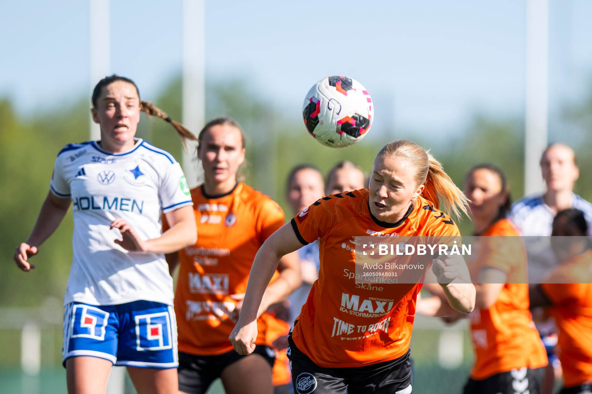 Kristianstads Elin Hansson nickar