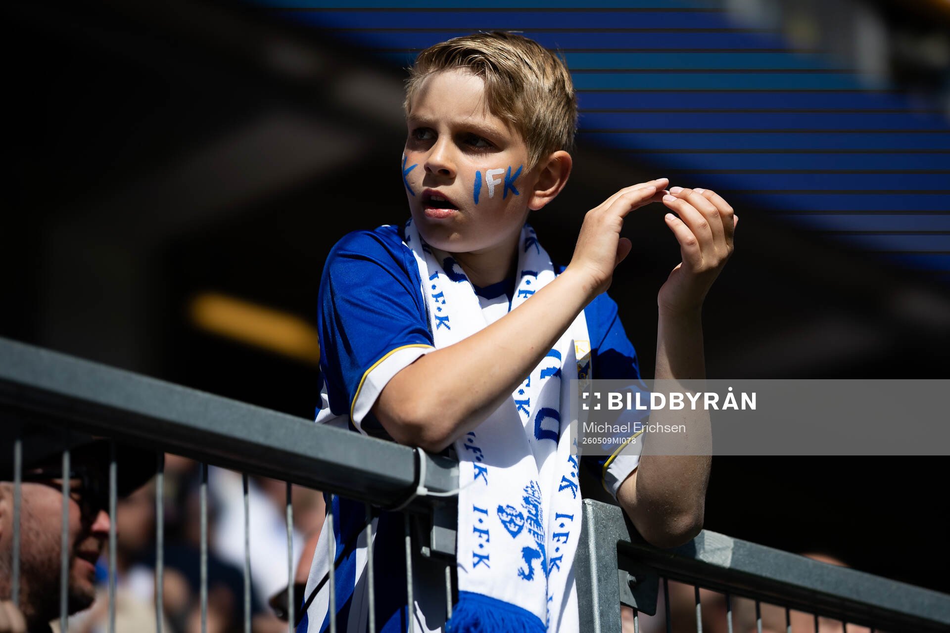 En IFK Göteborg supporter
