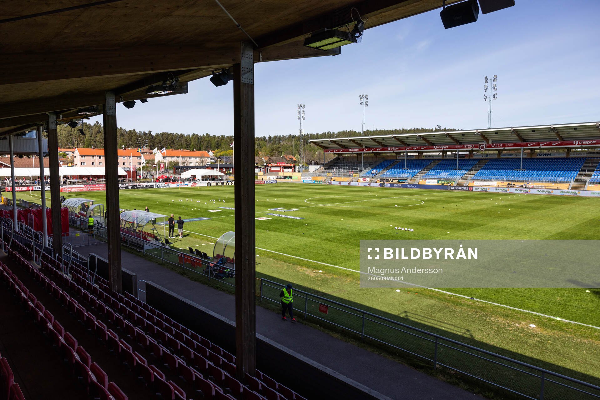 Interiör vy av Stora Valla