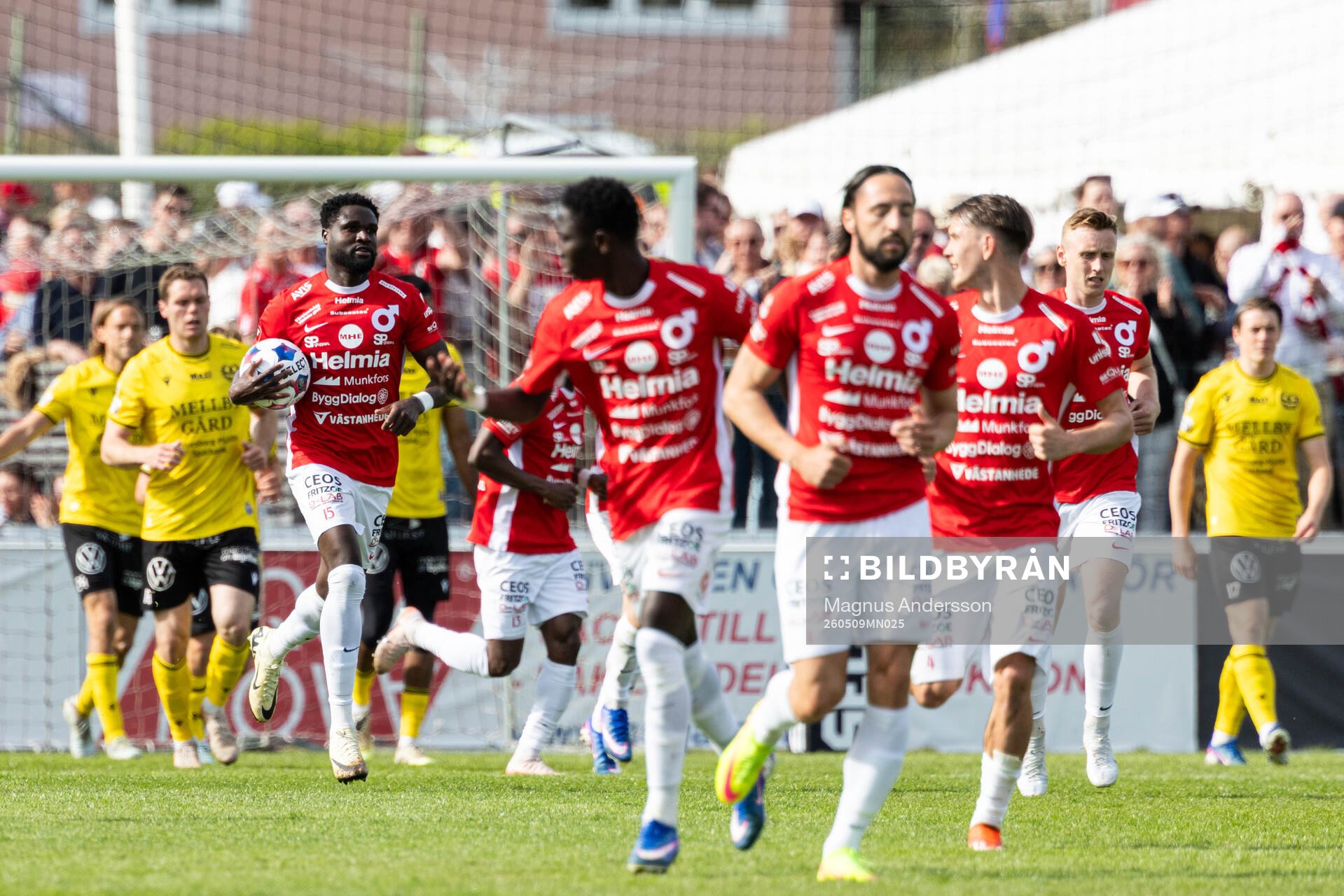 Degerfors Nasiru Moro jublar