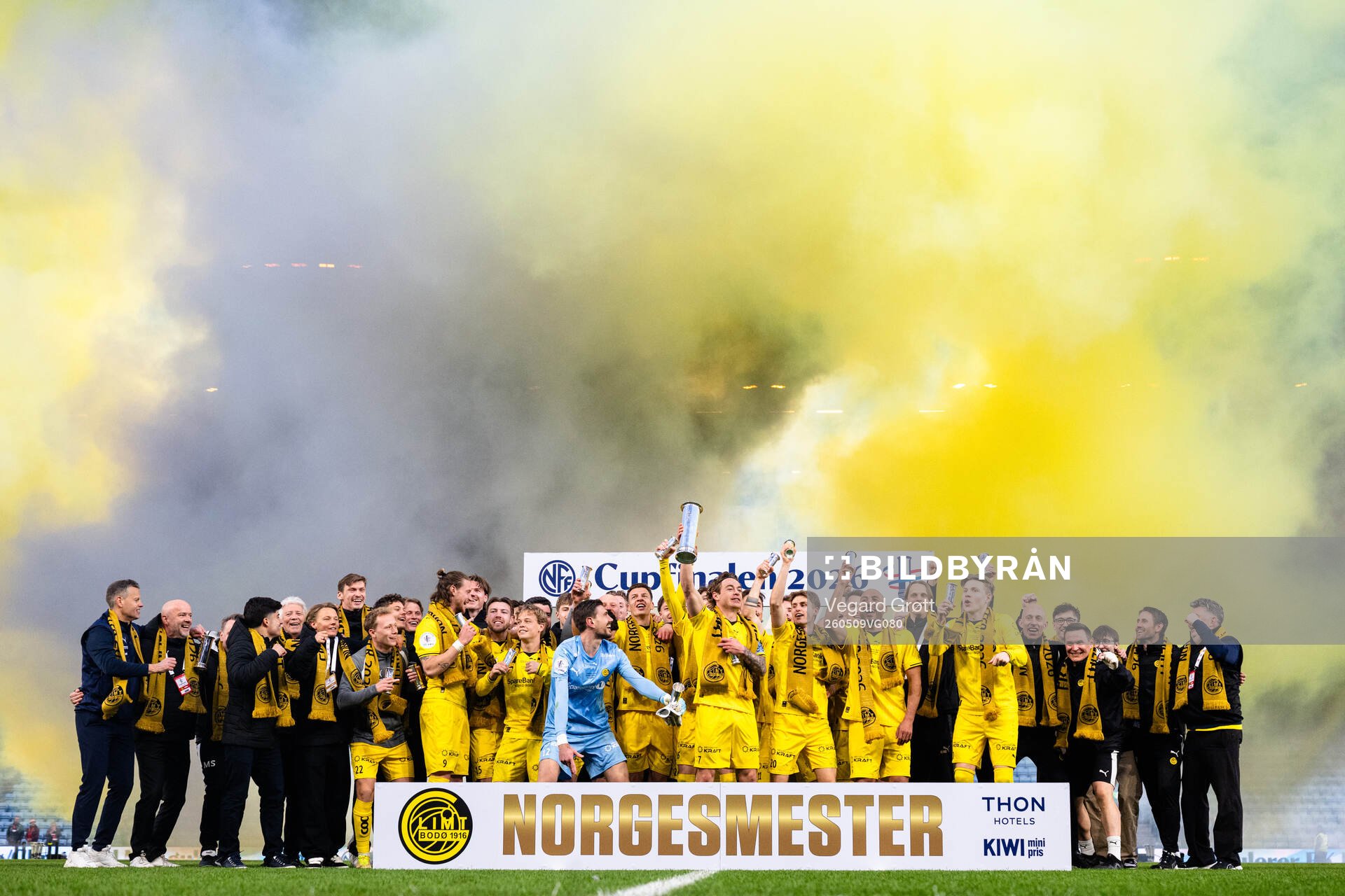 Bodø/Glimt celebrates