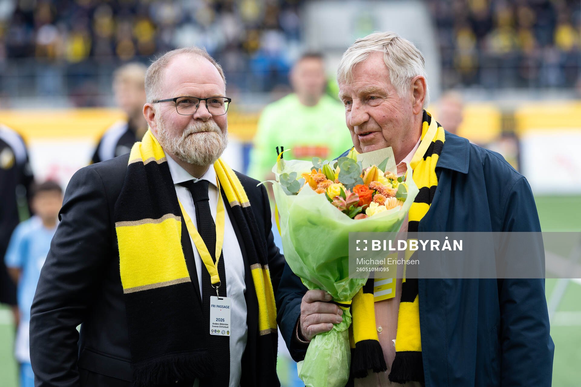 Häckens ordförande Anders Billström tackar av