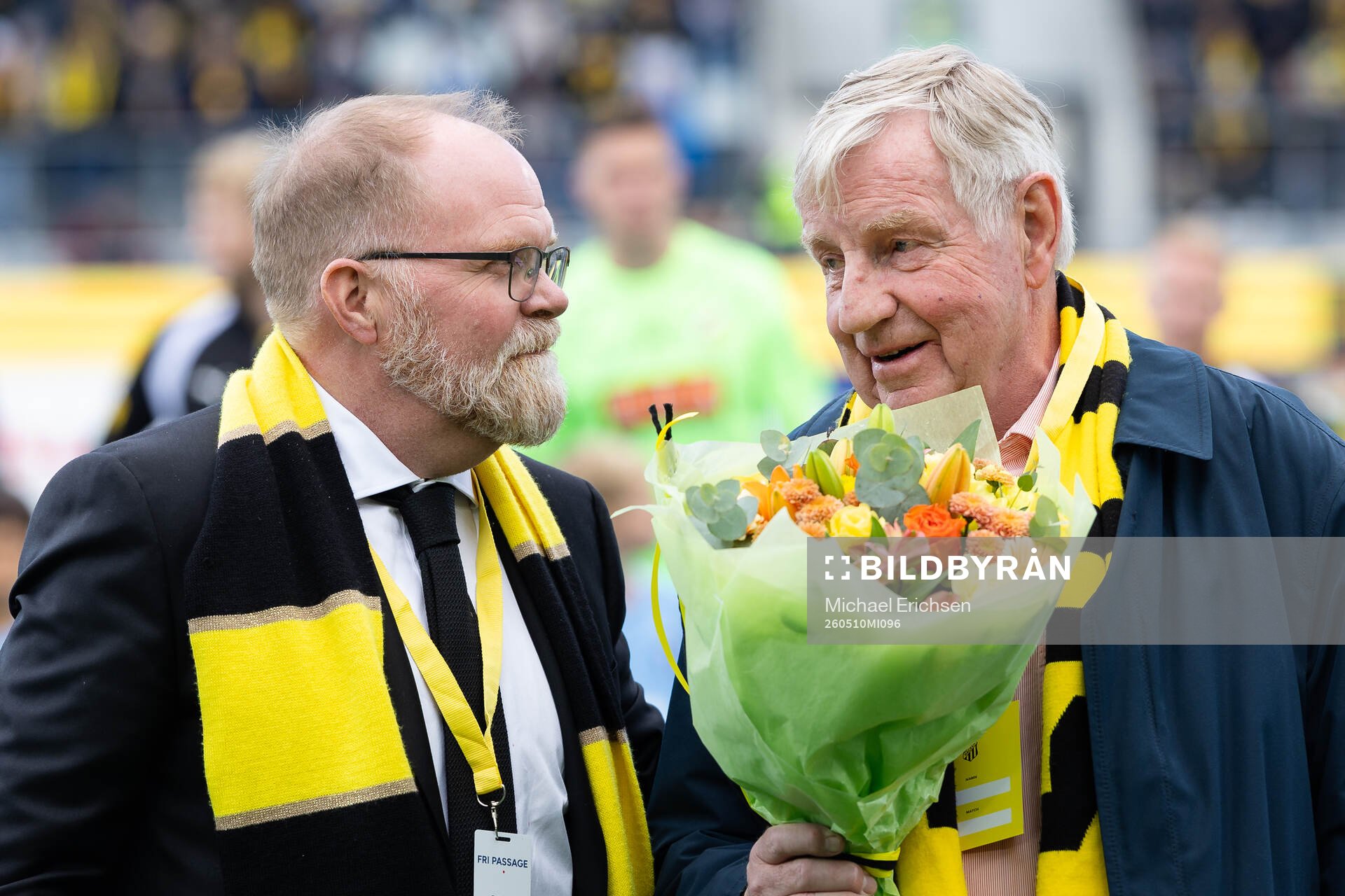 Häckens ordförande Anders Billström tackar av