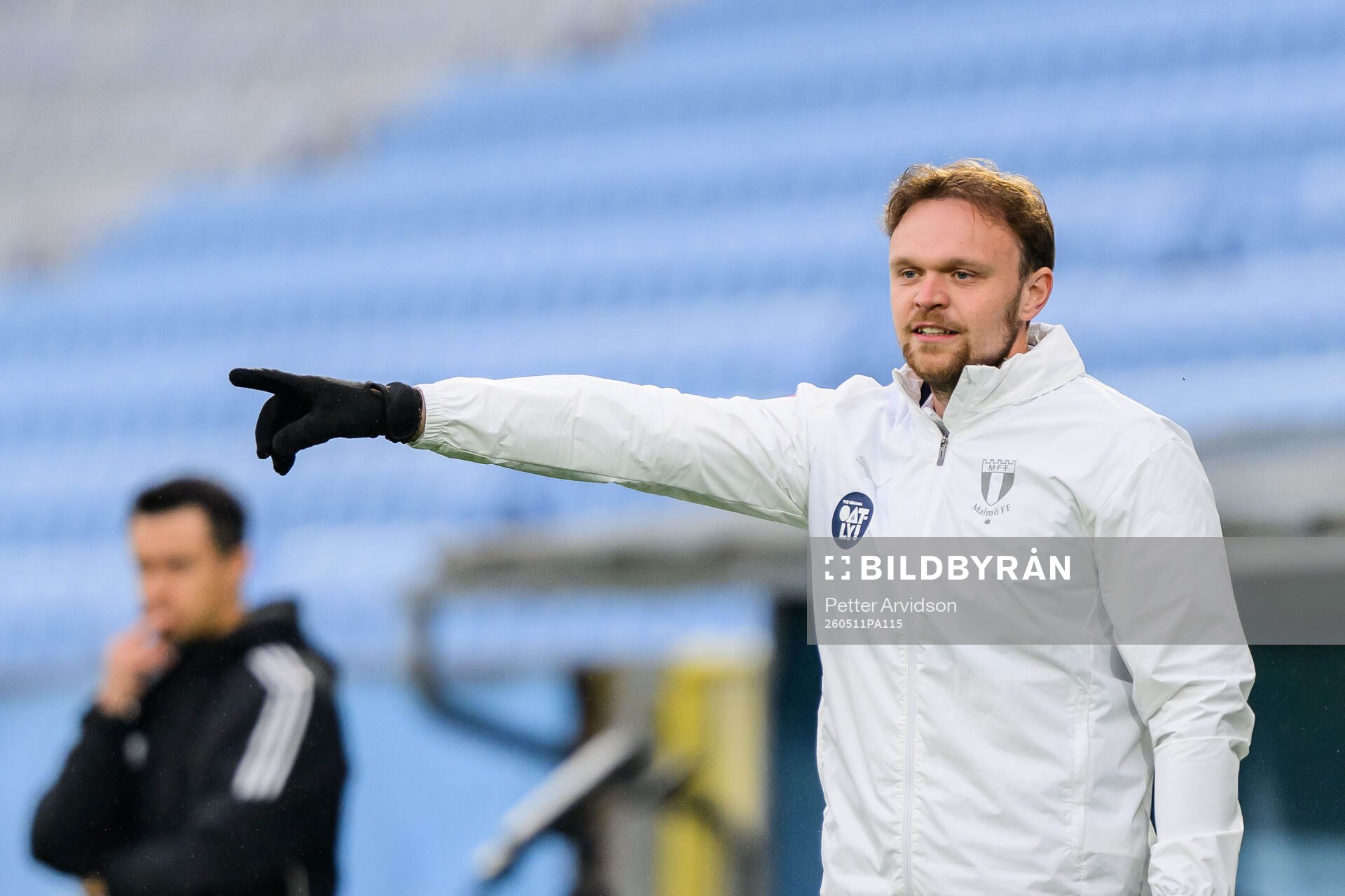 Malmö FFs assisterande tränare Daniel Angergård
