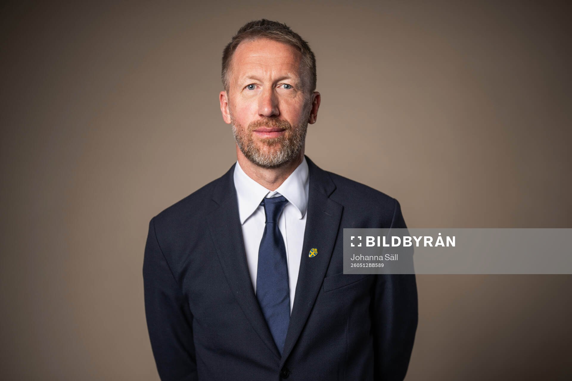 Head coach Graham Potter of the Swedish men's national