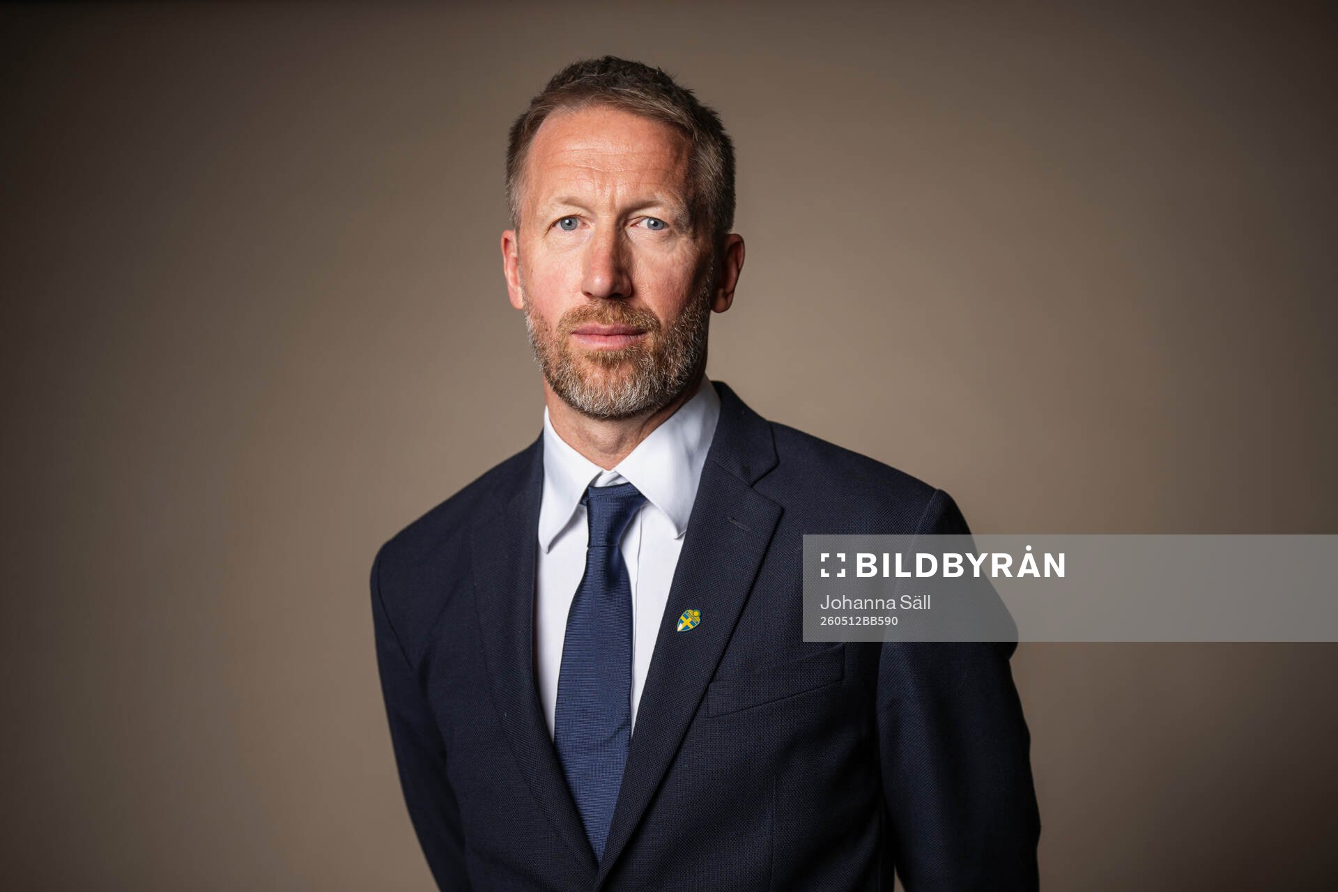 Head coach Graham Potter of the Swedish men's national