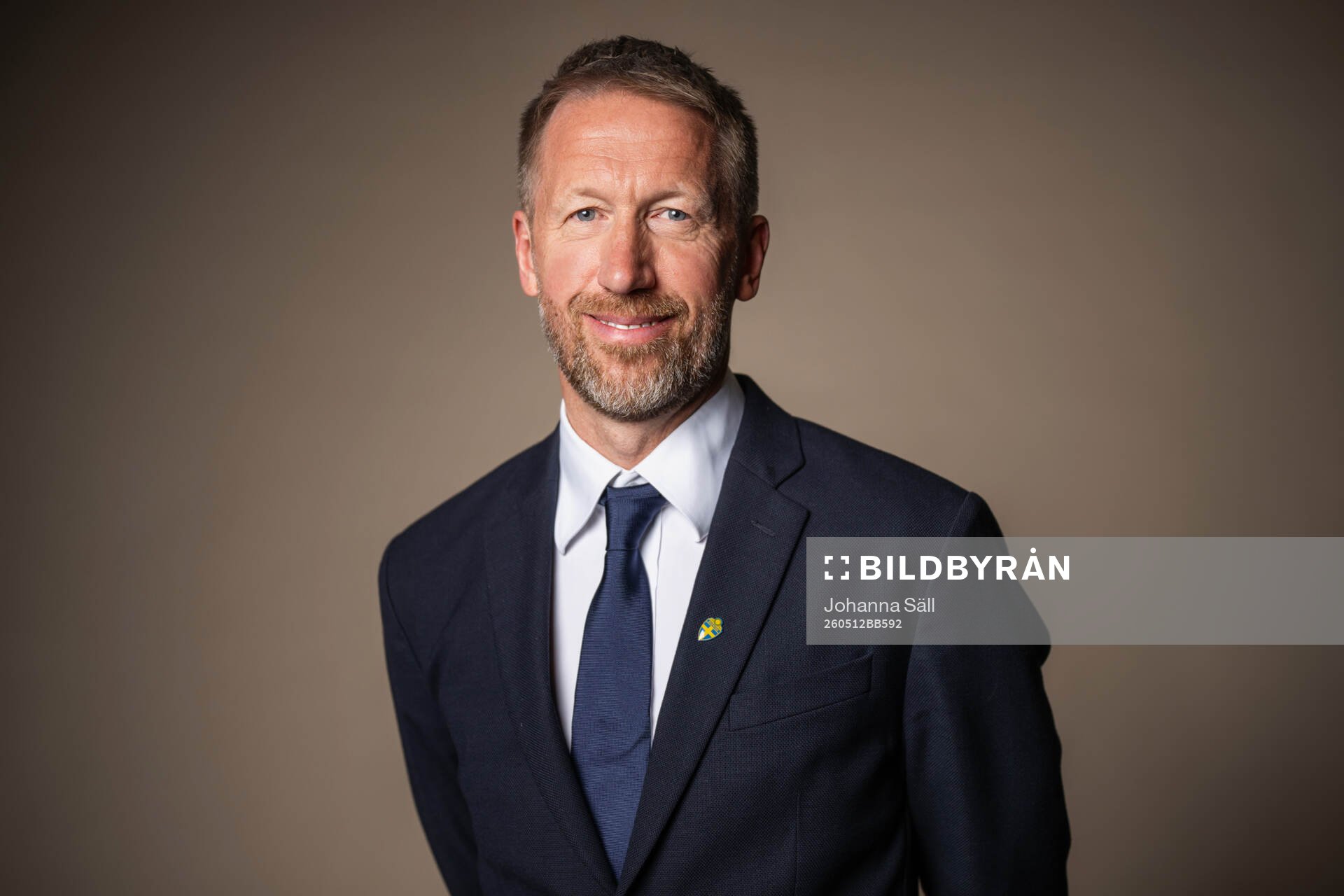 Head coach Graham Potter of the Swedish men's national