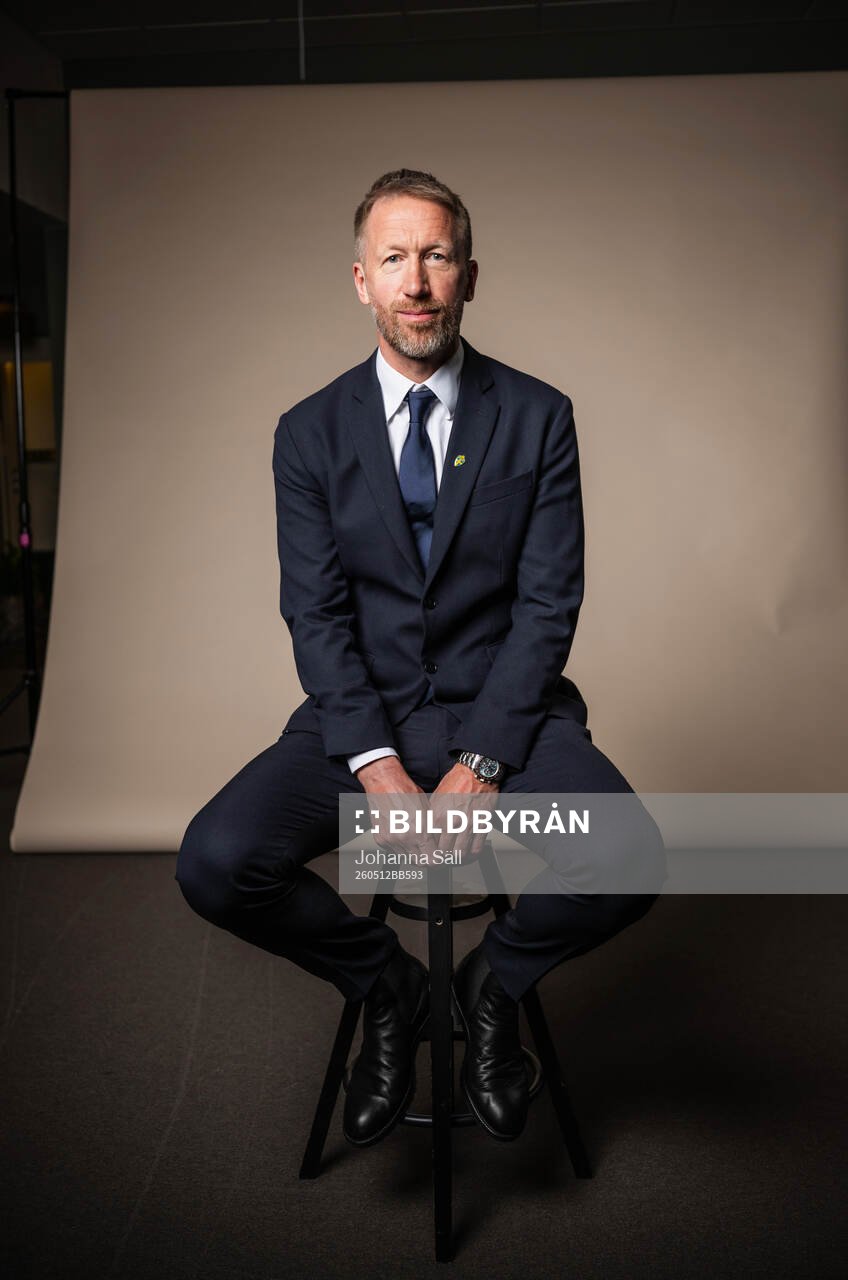 Head coach Graham Potter of the Swedish men's national