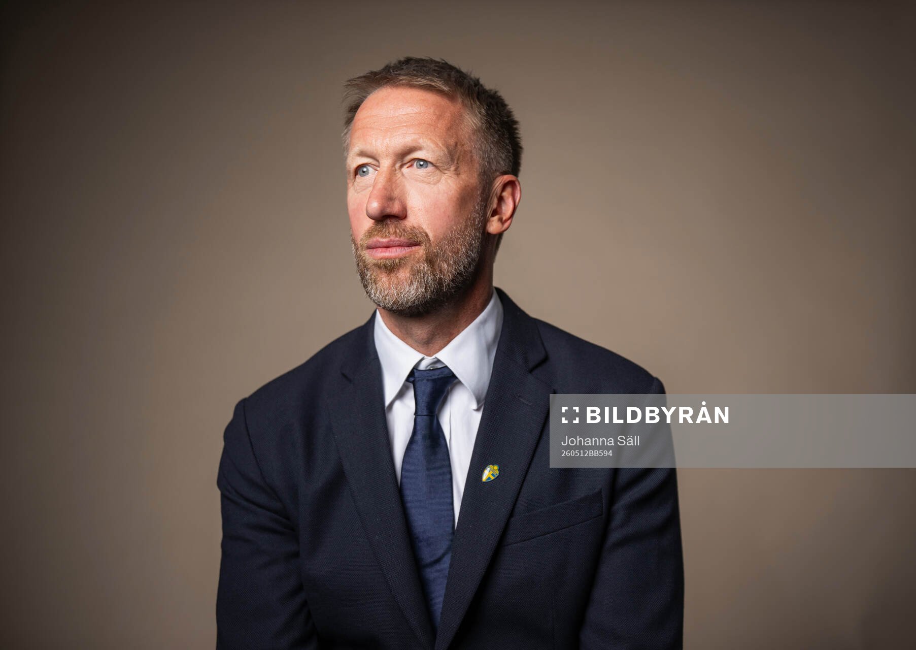 Head coach Graham Potter of the Swedish men's national