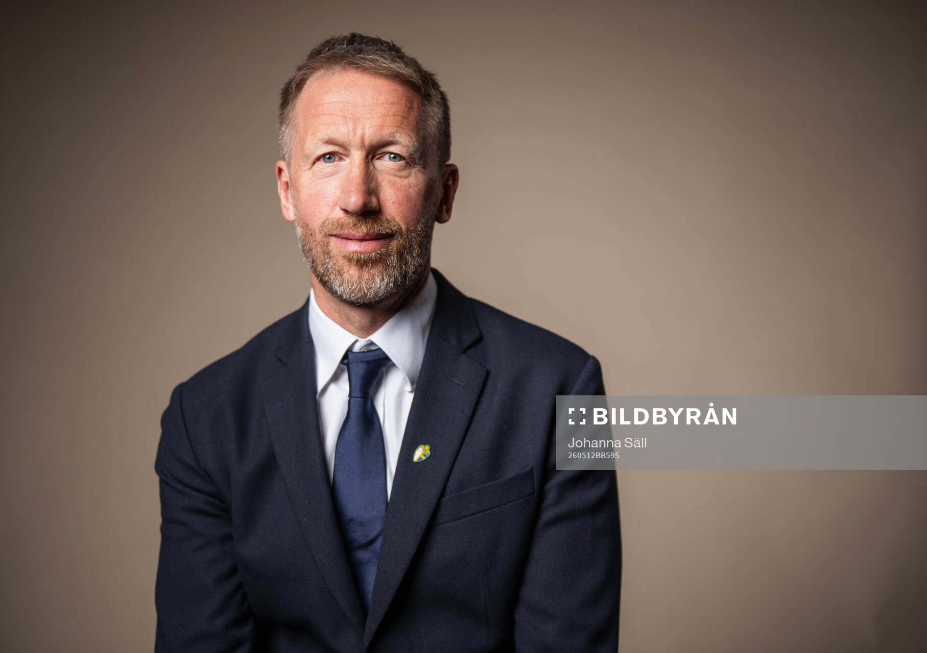 Head coach Graham Potter of the Swedish men's national