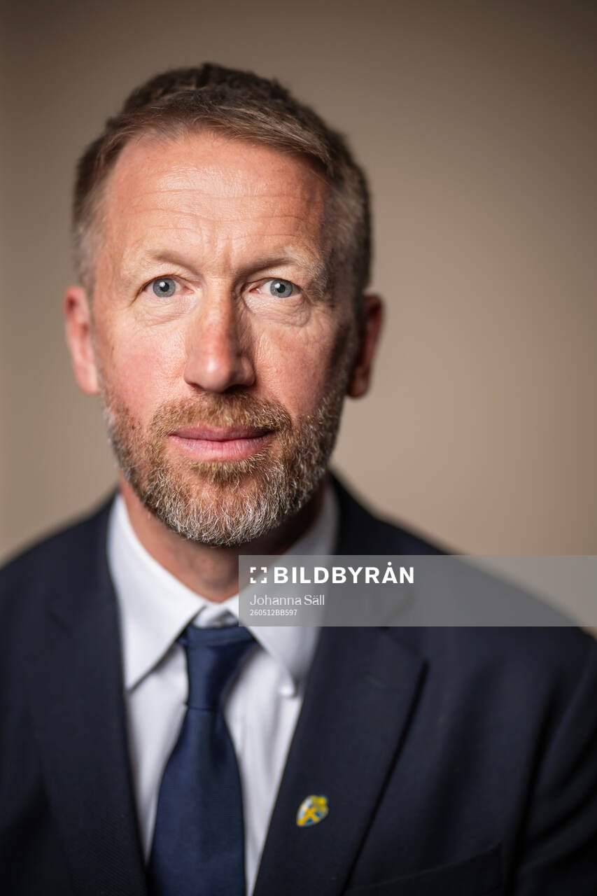 Head coach Graham Potter of the Swedish men's national