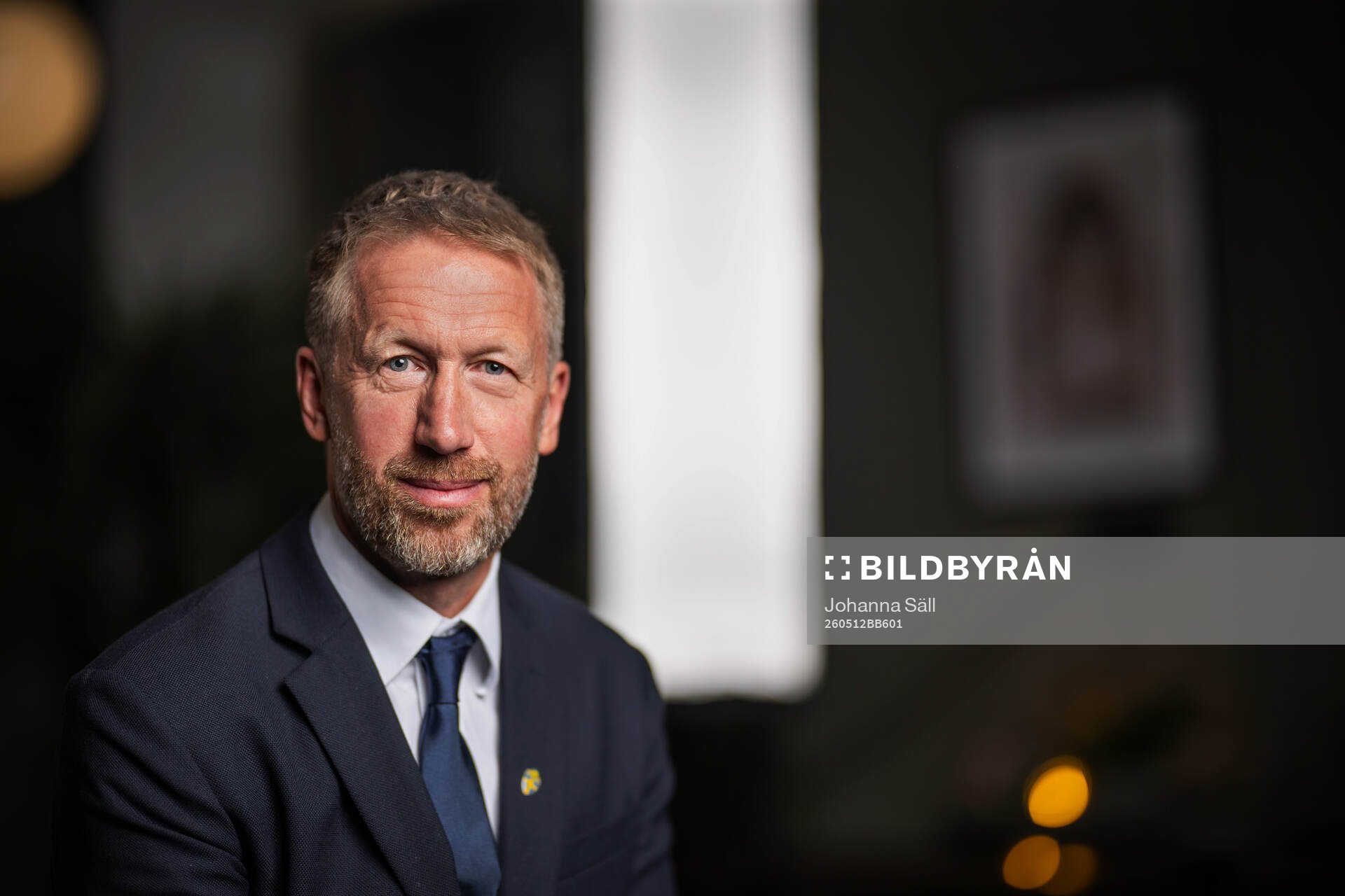 Head coach Graham Potter of the Swedish men's national