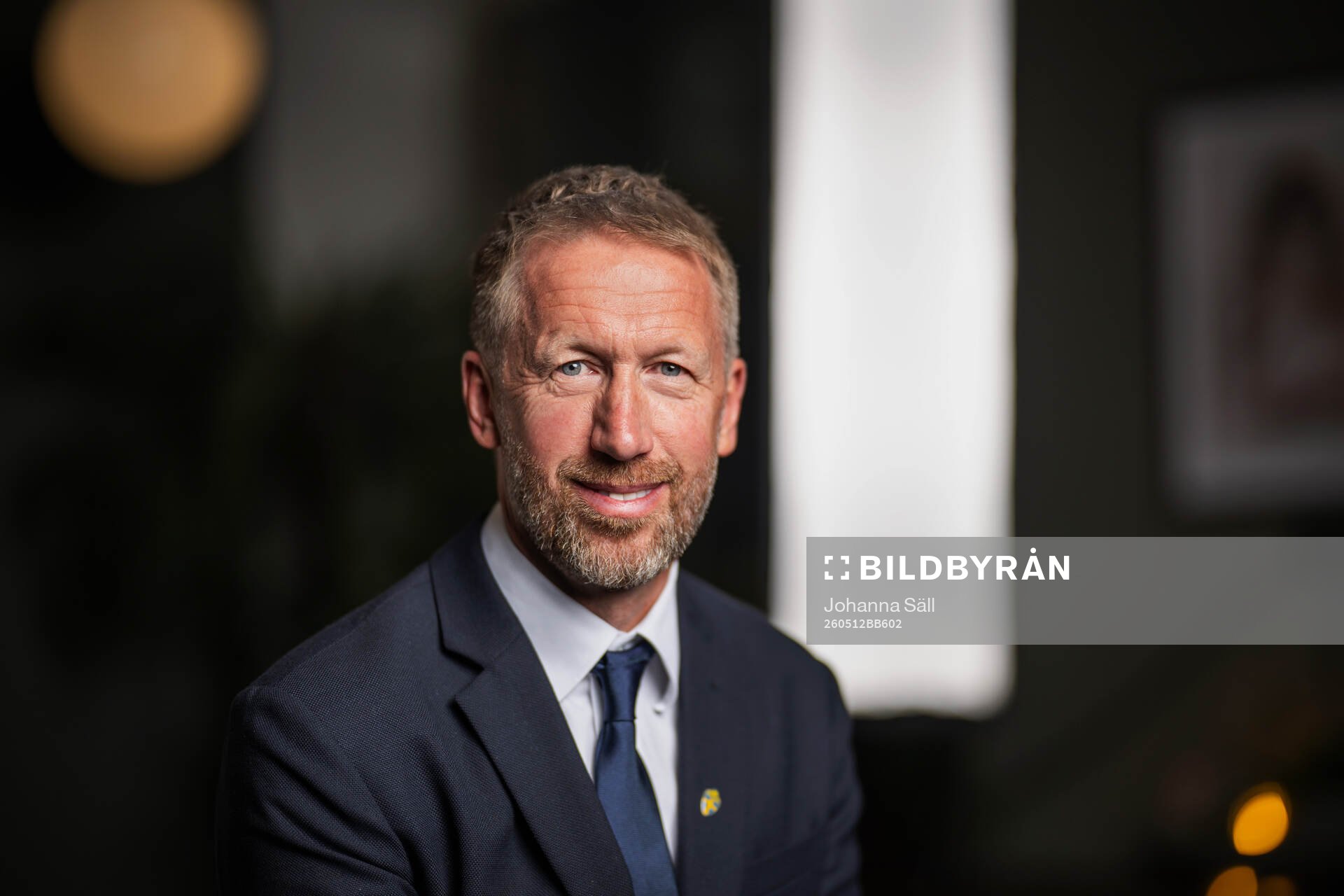 Head coach Graham Potter of the Swedish men's national