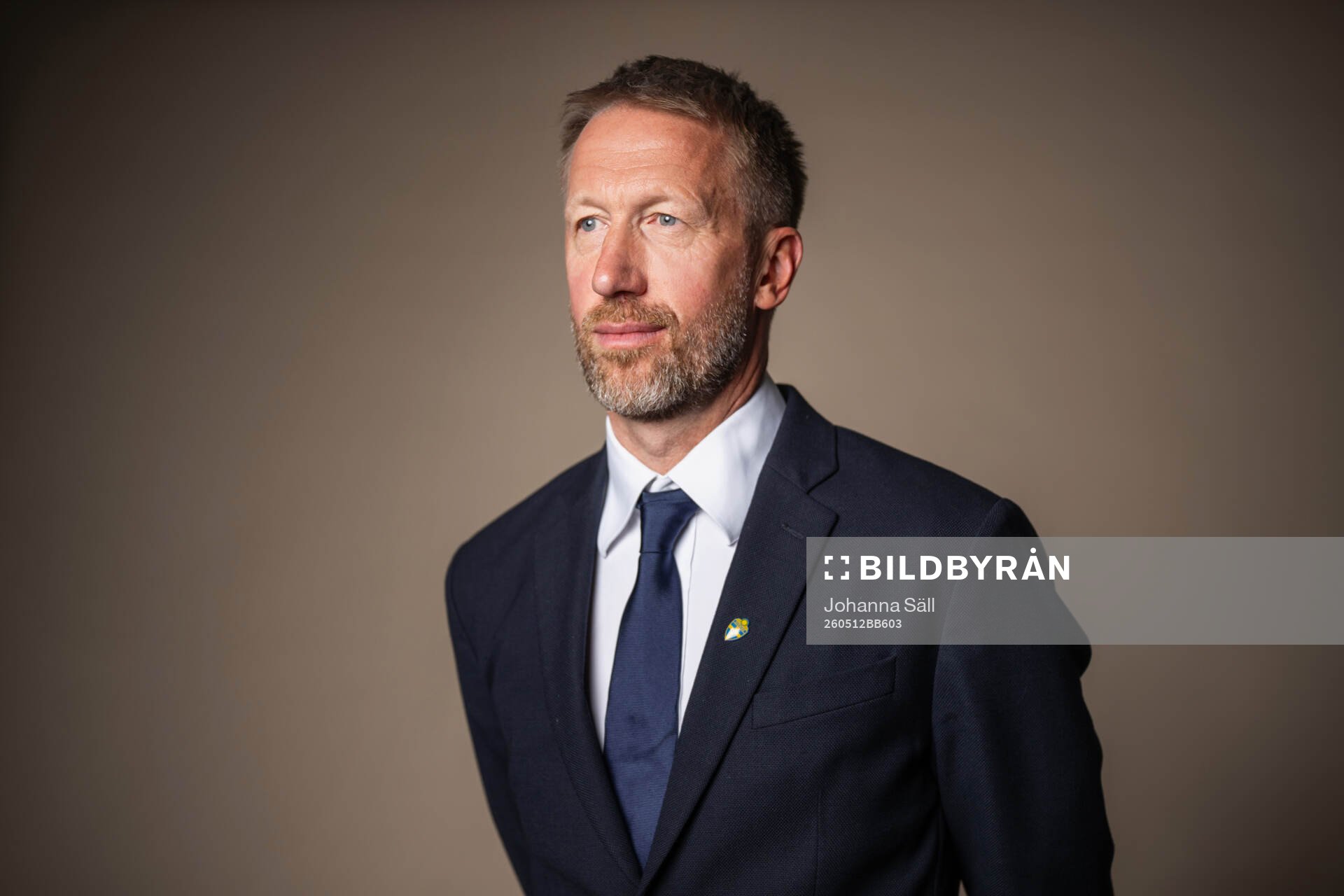 Head coach Graham Potter of the Swedish men's national