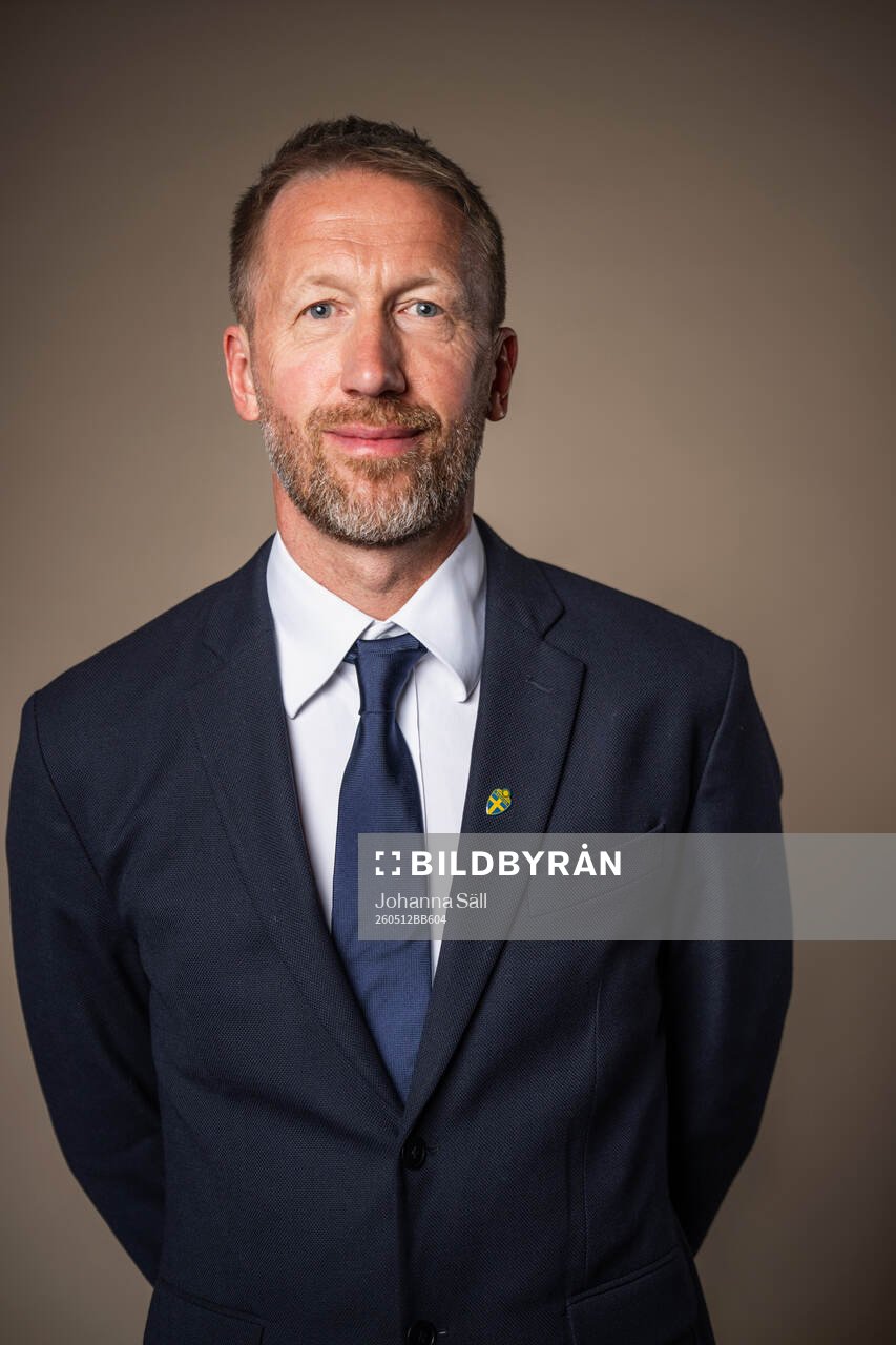 Head coach Graham Potter of the Swedish men's national