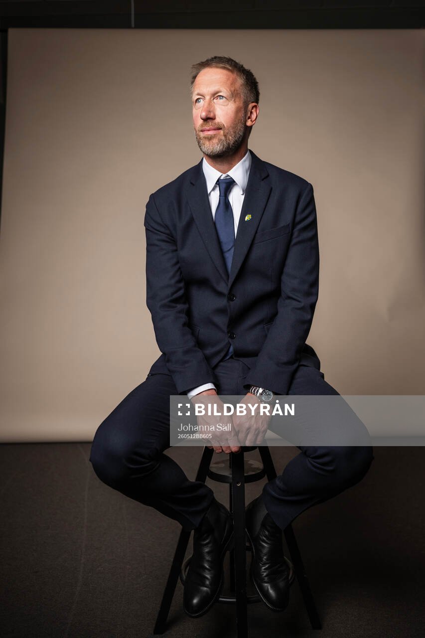 Head coach Graham Potter of the Swedish men's national