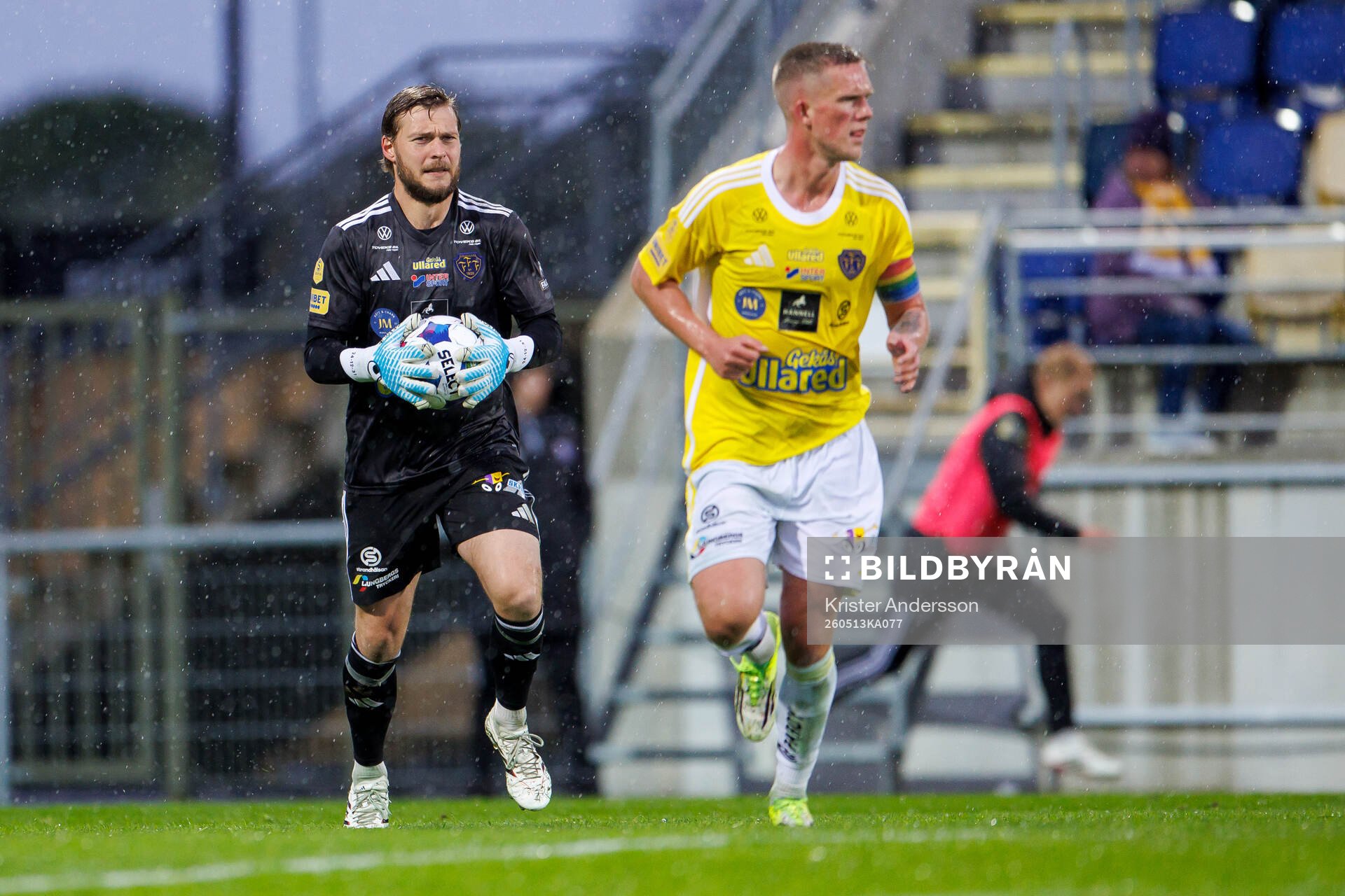 Falkenbergs målvakt Anton Andersson