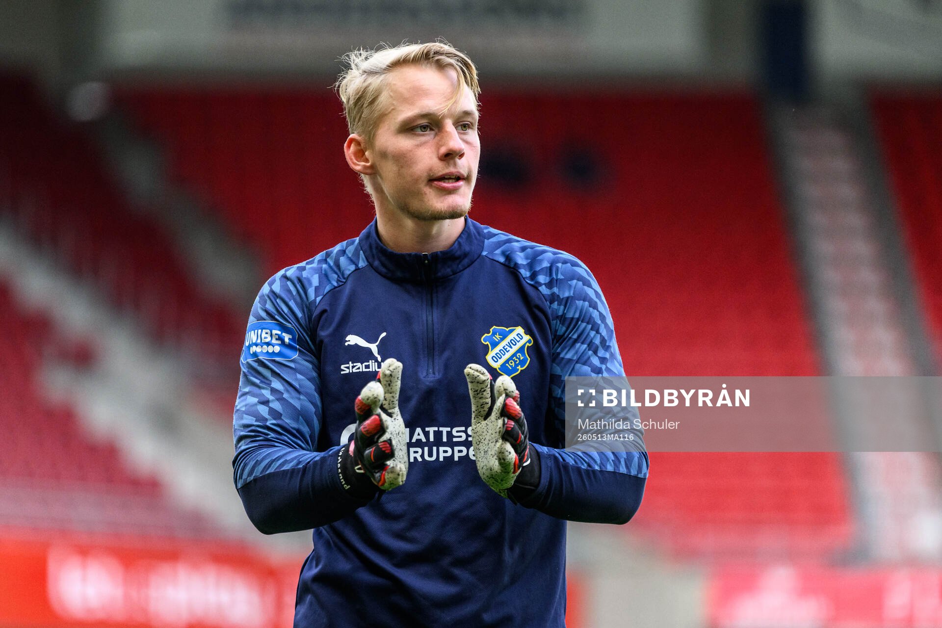 Oddevolds målvakt Filip Järlesand