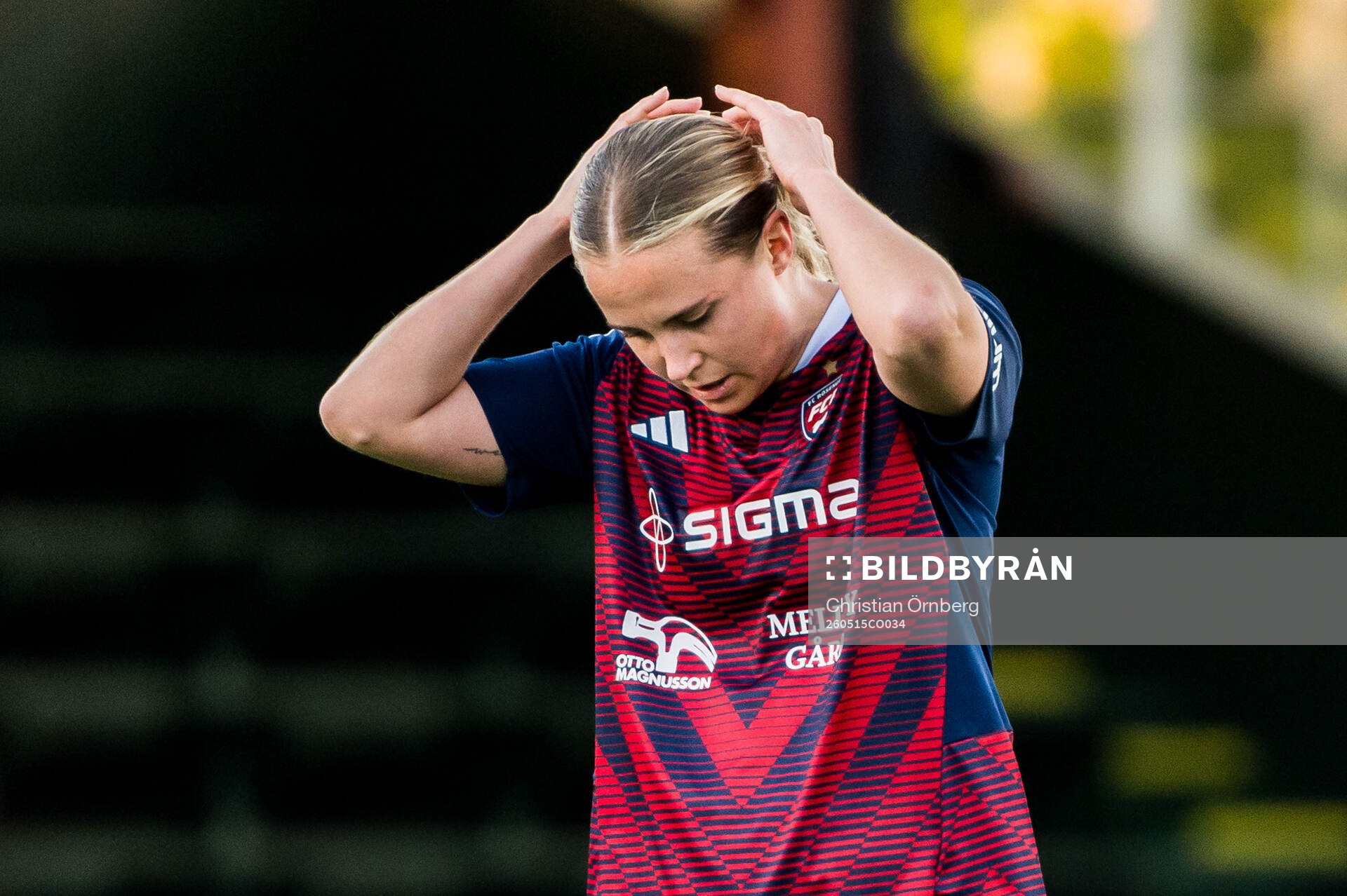 Rosengårds Ria Noora Minerva Öling deppar