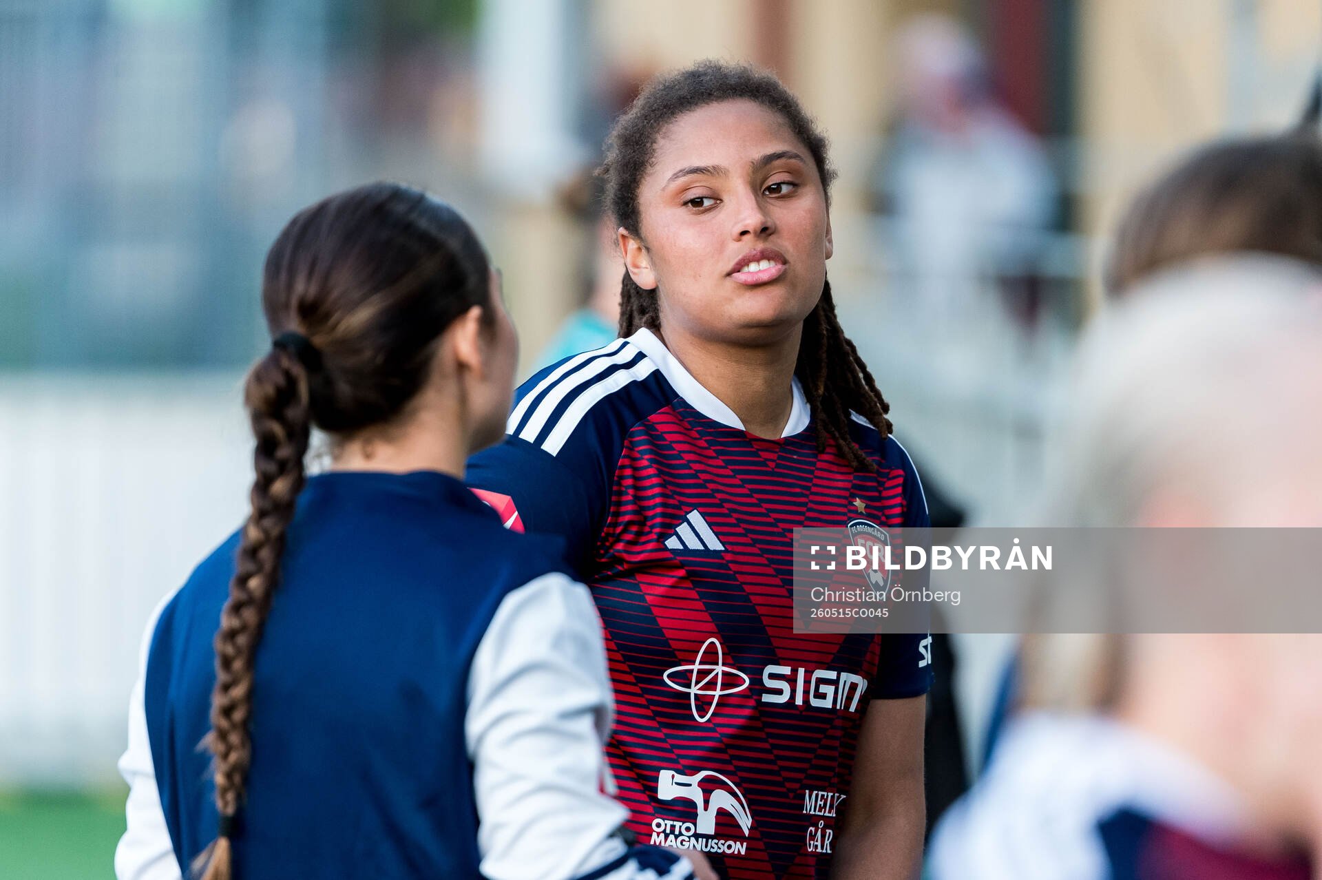 Rosengårds Jo-Anne Agbor Tataw Cronquist deppar