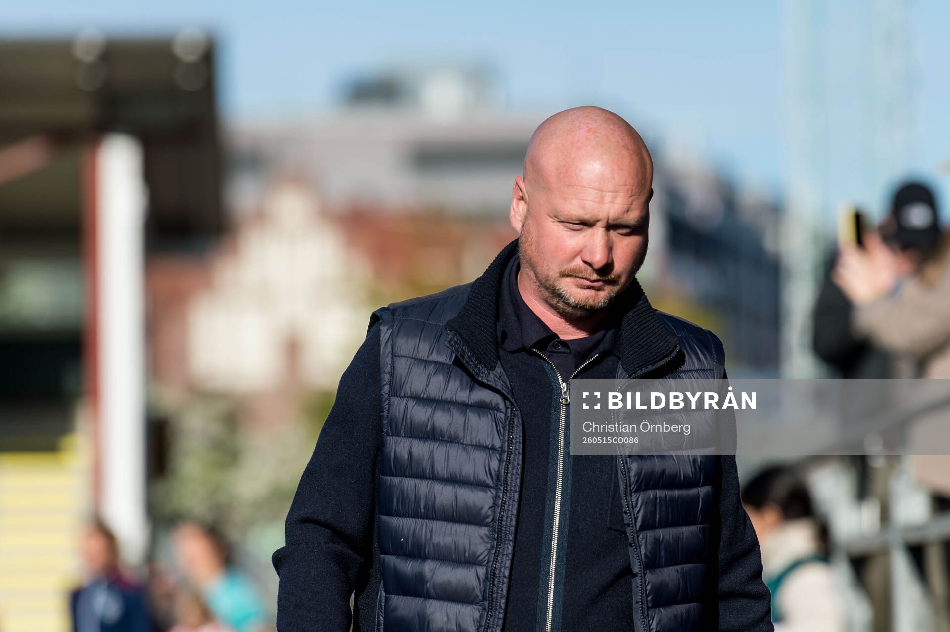 Rosengårds tränare Joel Kjetselberg deppar