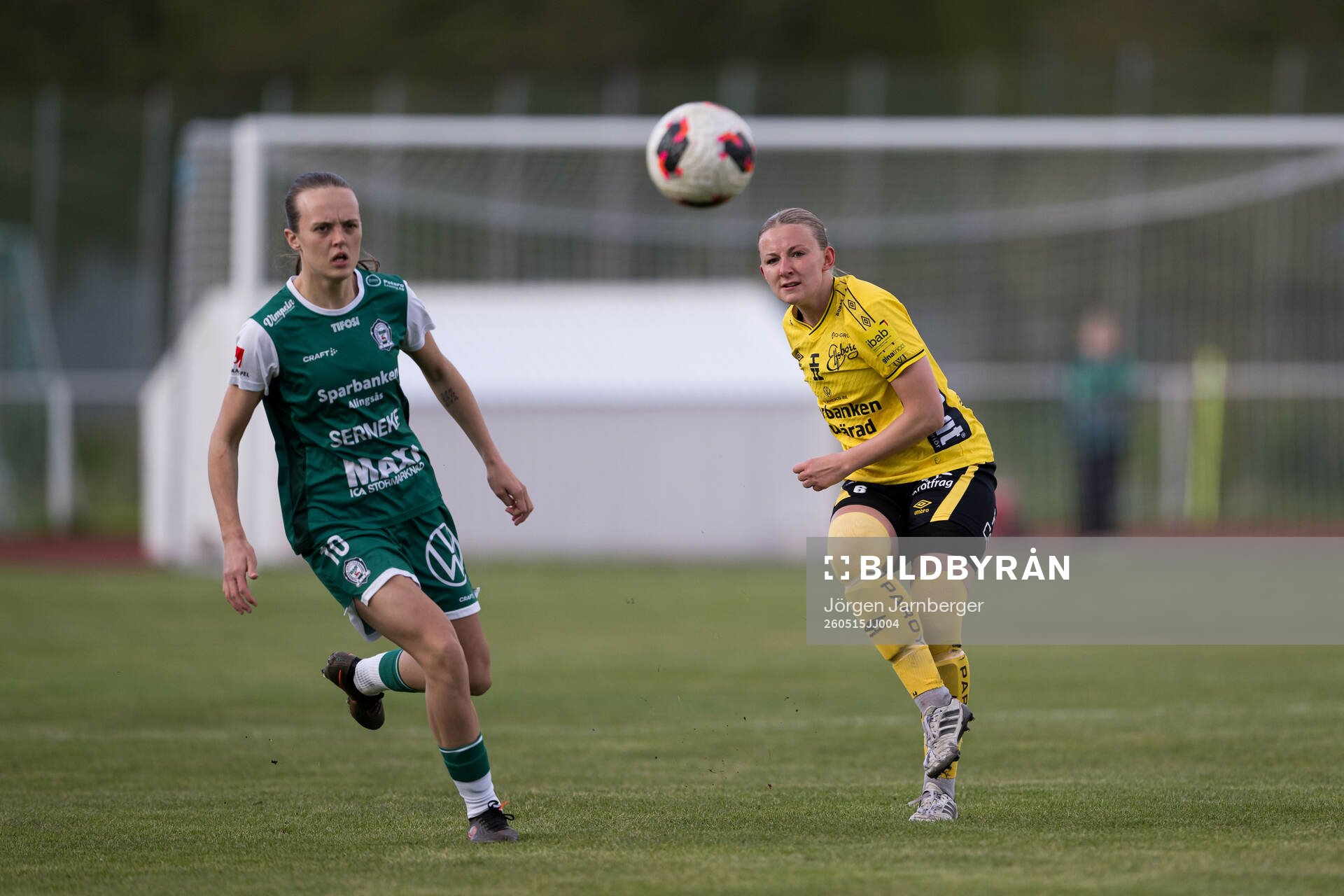 Alingsås Alma Öberg och Elfsborgs Hanna Gunnarsson