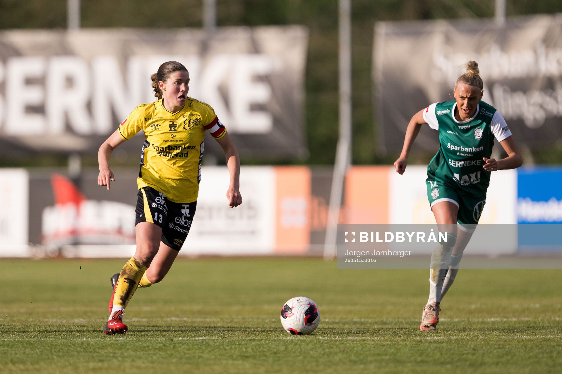 Elfsborgs Tove Lorén och Alingsås Maja Ragnewall