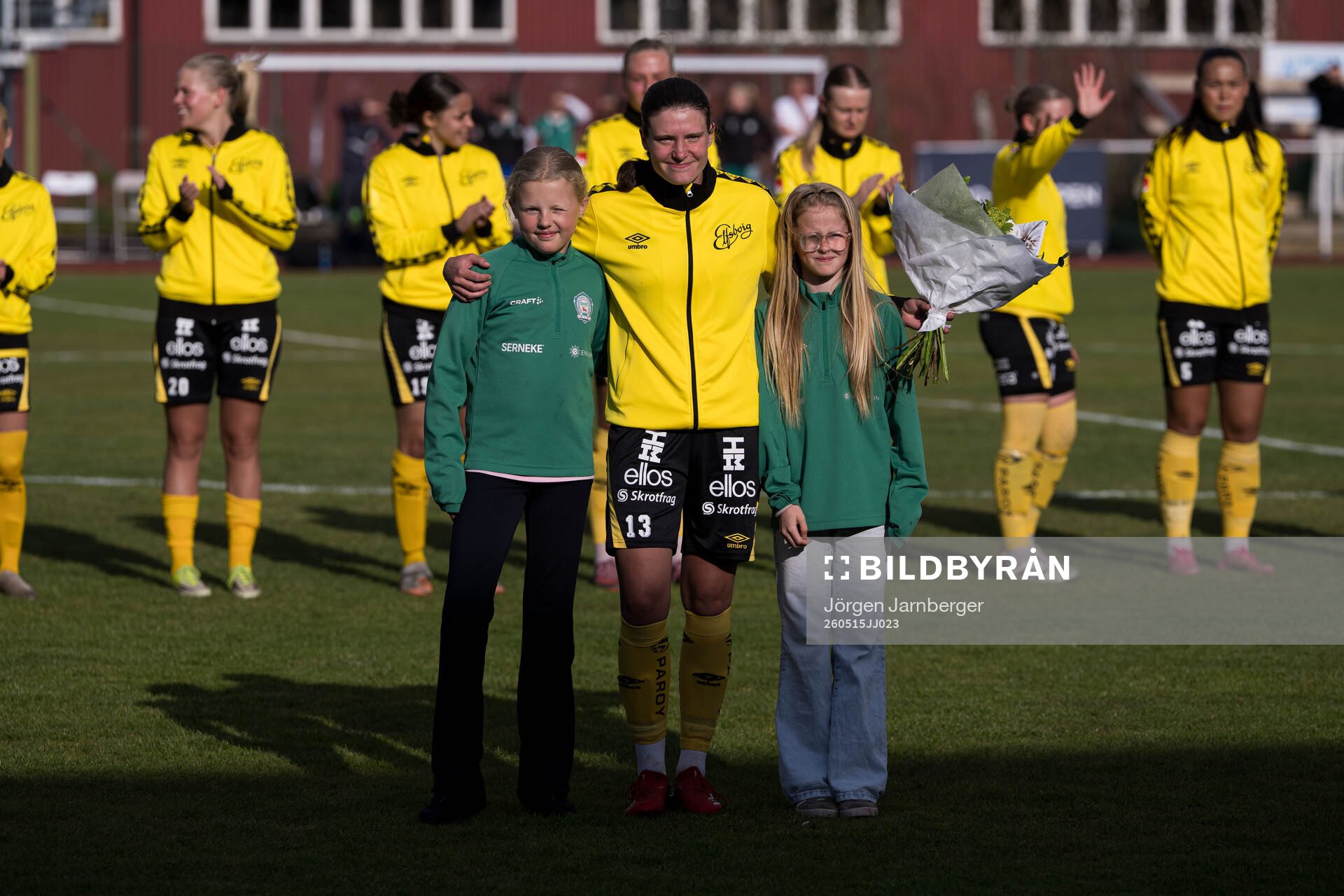 Elfsborgs Tove Lorén tidigare i Alingsås, avtackas