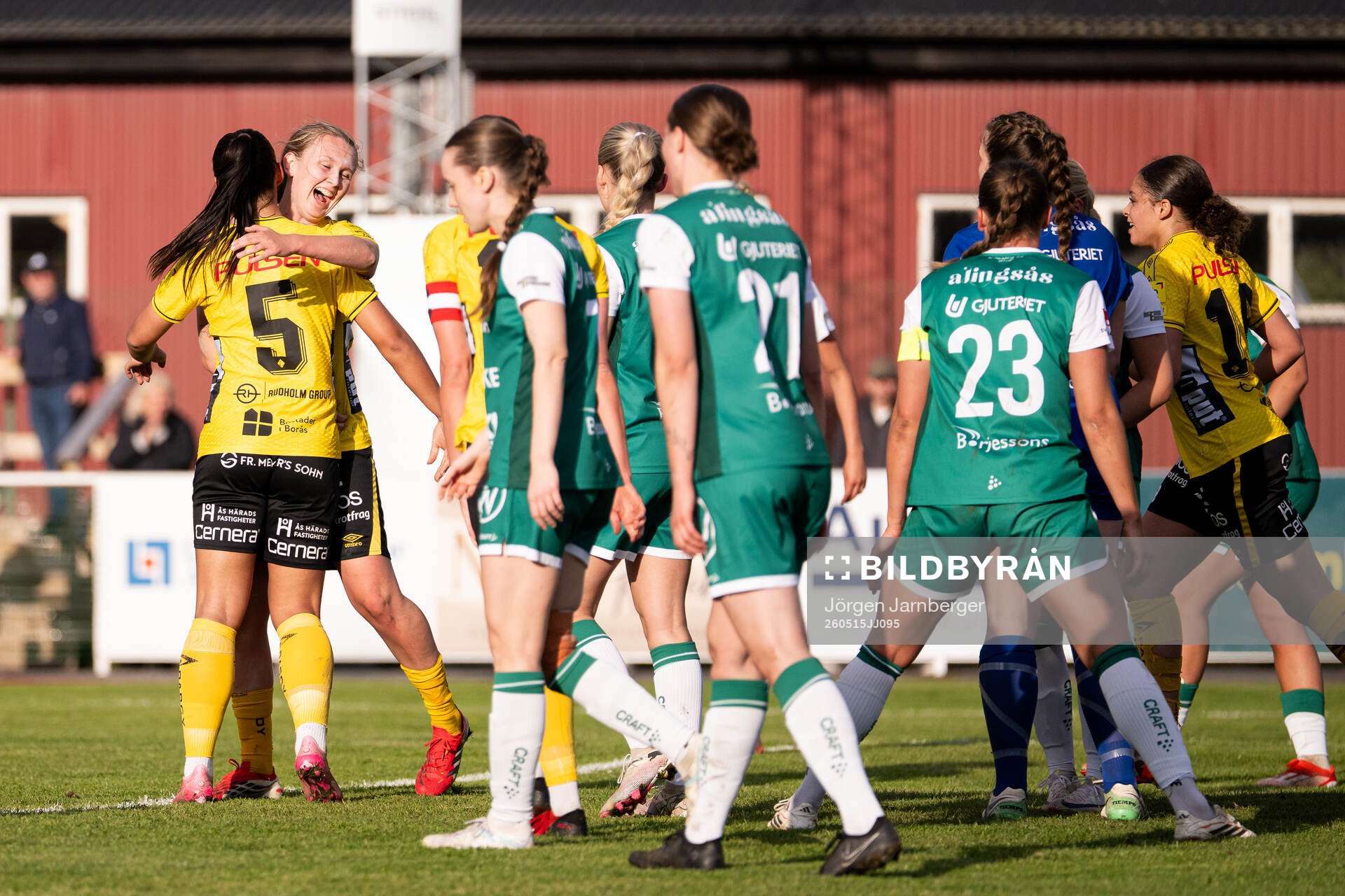 Elfsborgs Ellen Nilsson jublar