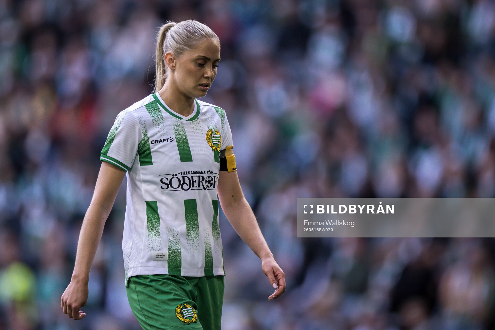 Hammarbys Alice Carlsson deppar